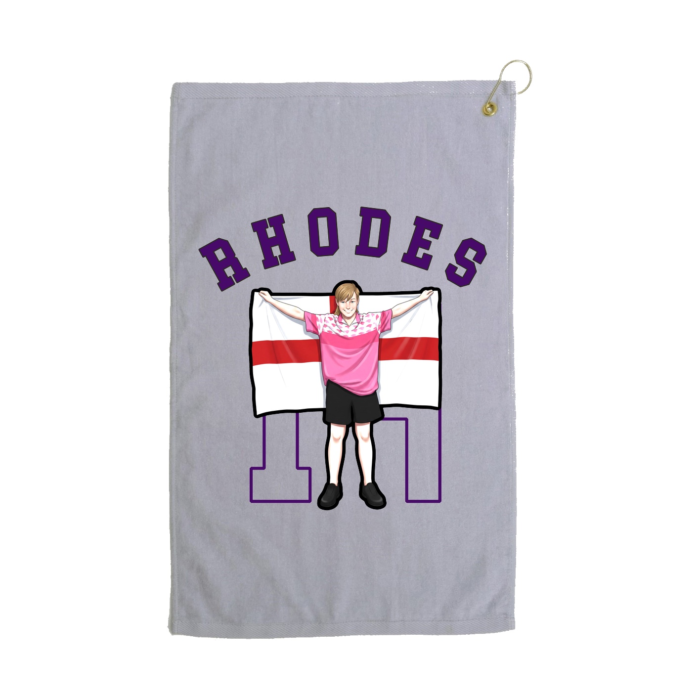 Golf Towel — Shirsey Arch in Grey