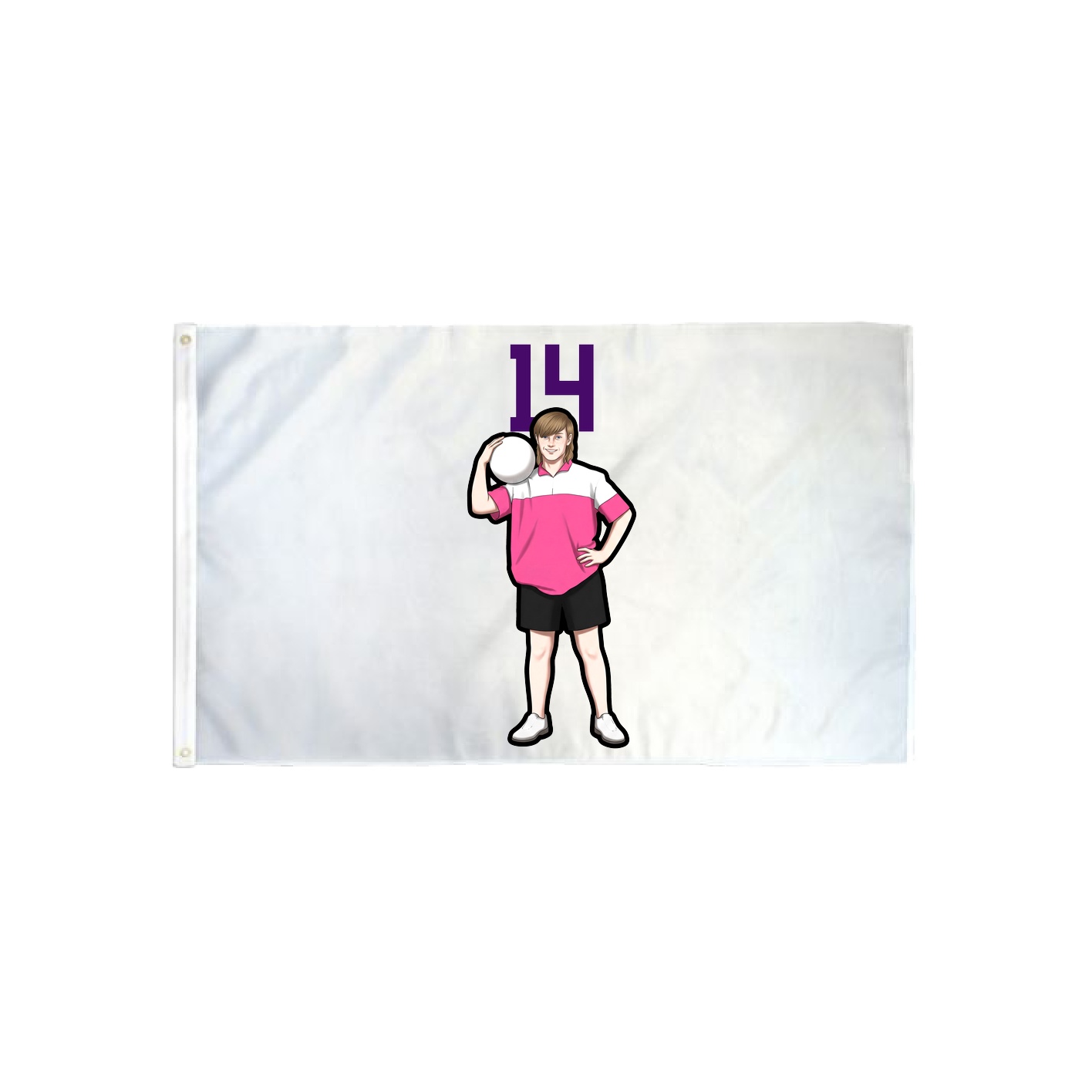 3x5 Flag — Number Top in Classic