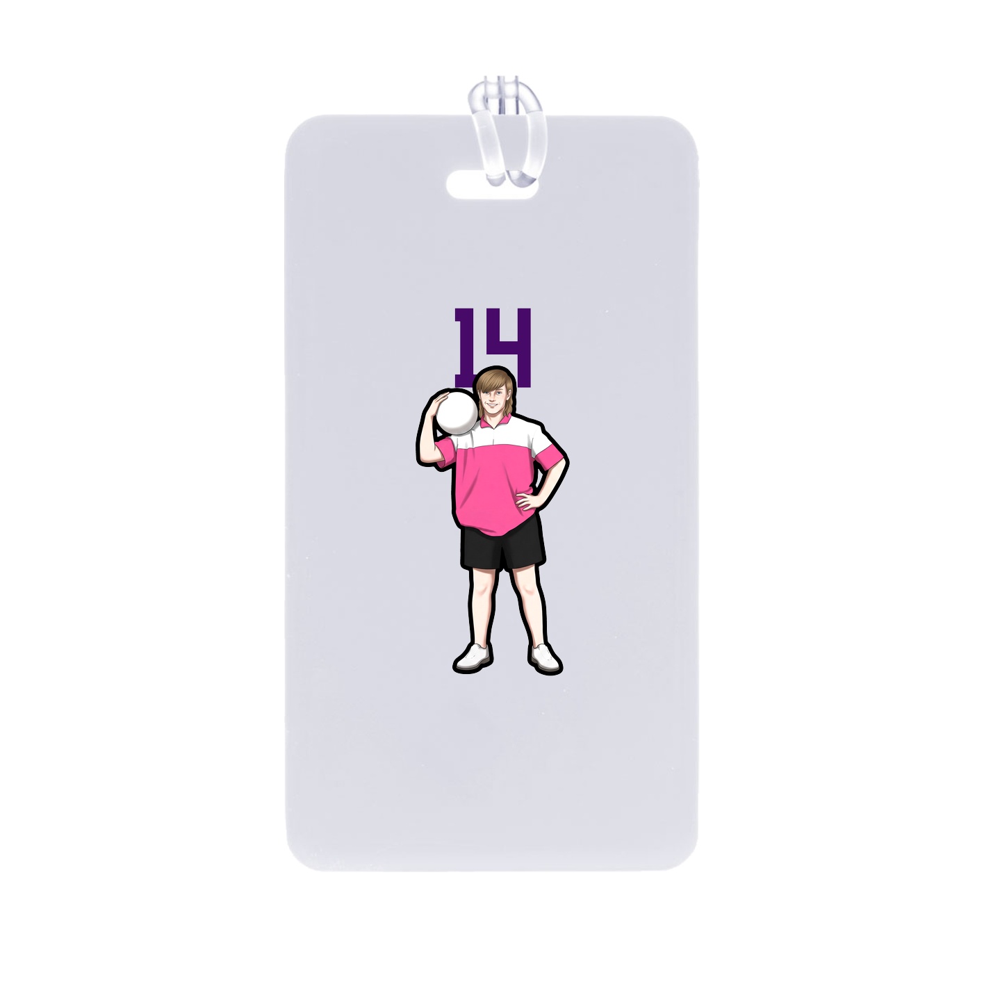 Bag Tag — Number Top in Classic