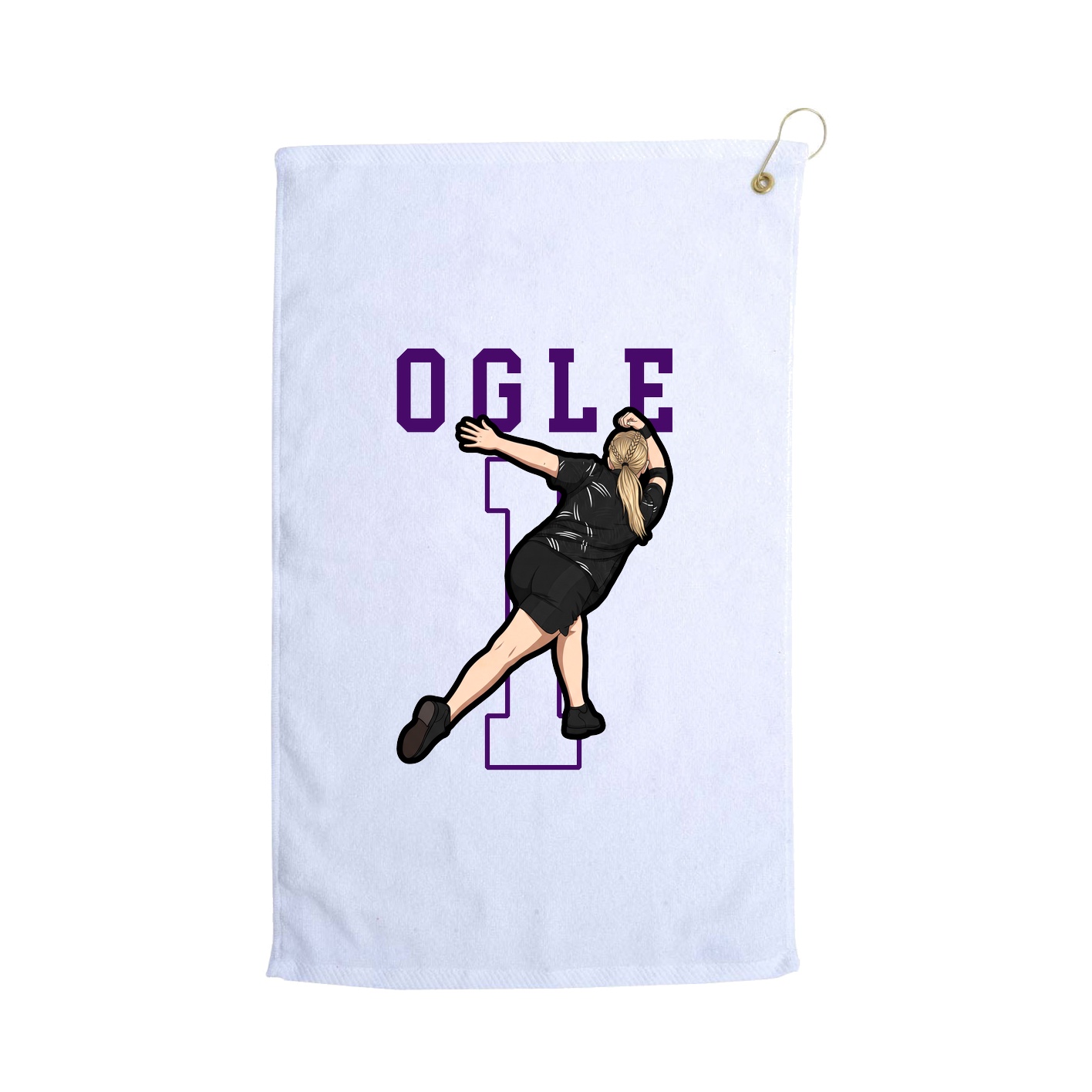 Golf Towel — Shirsey in White