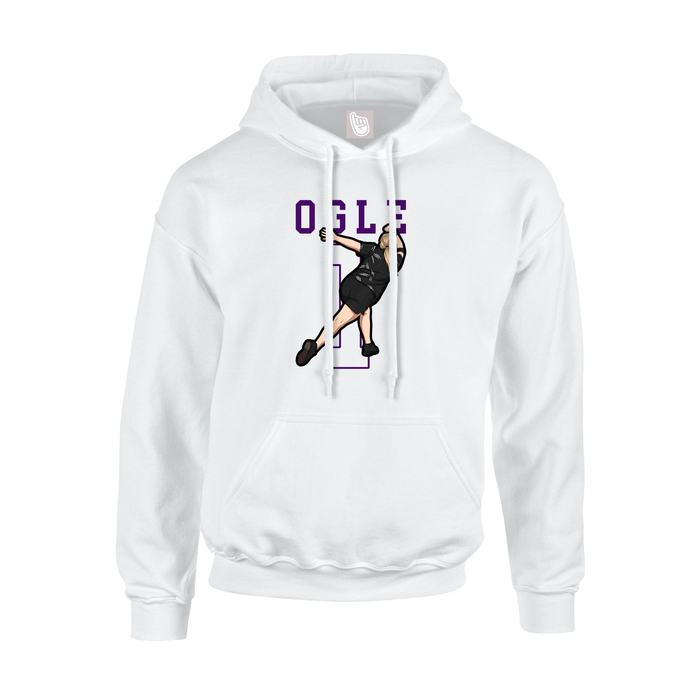 Youth Hoodie — Shirsey in White