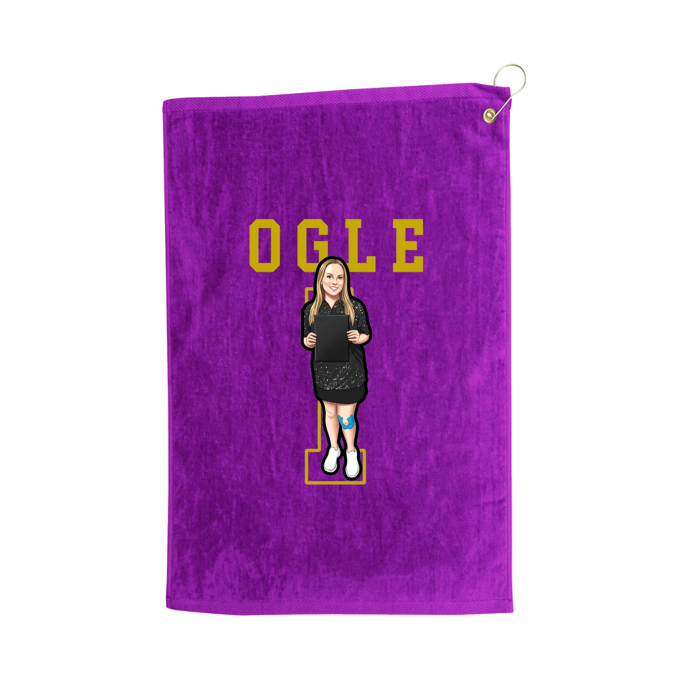 Golf Towel — Shirsey in Purple