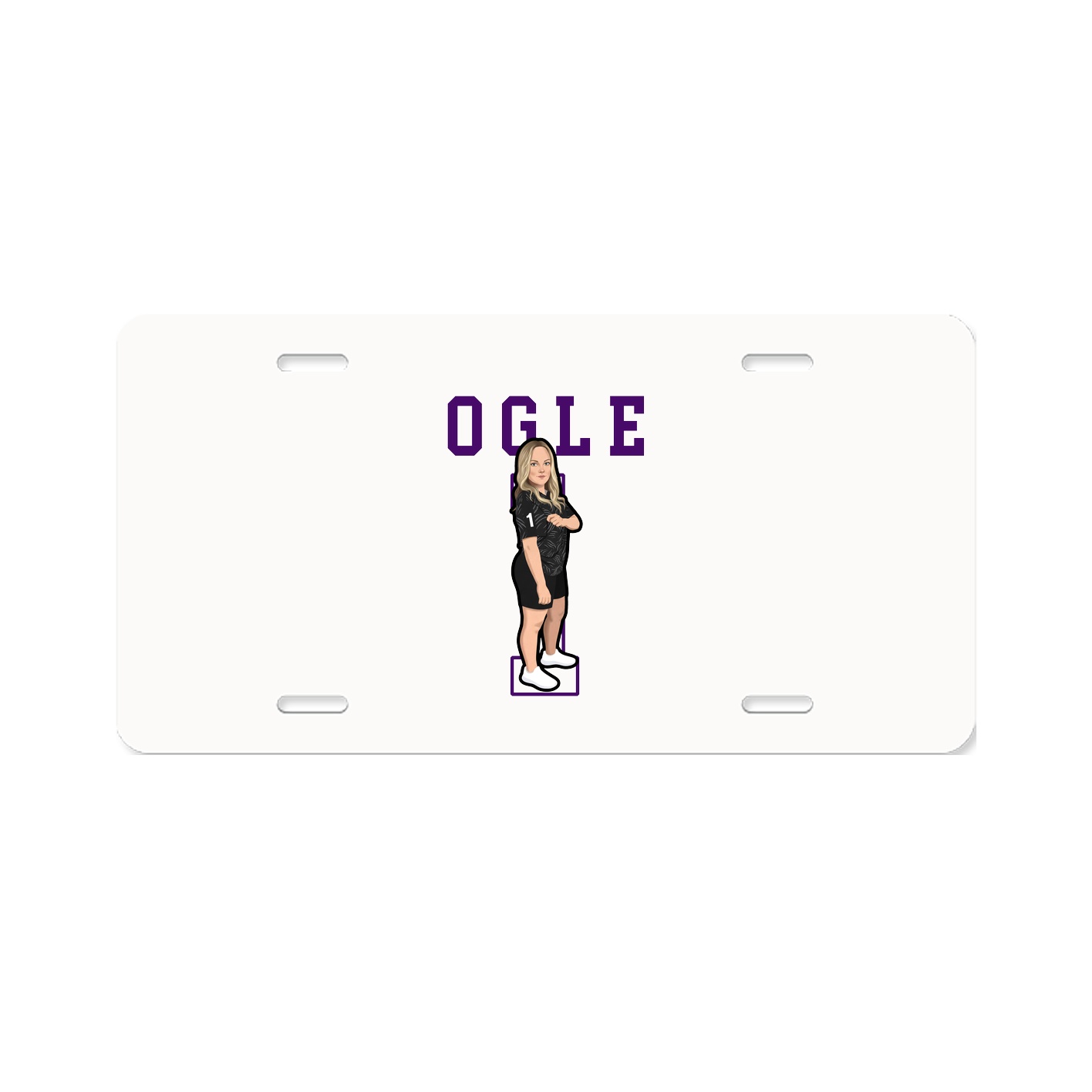 License Plate — Shirsey in Classic