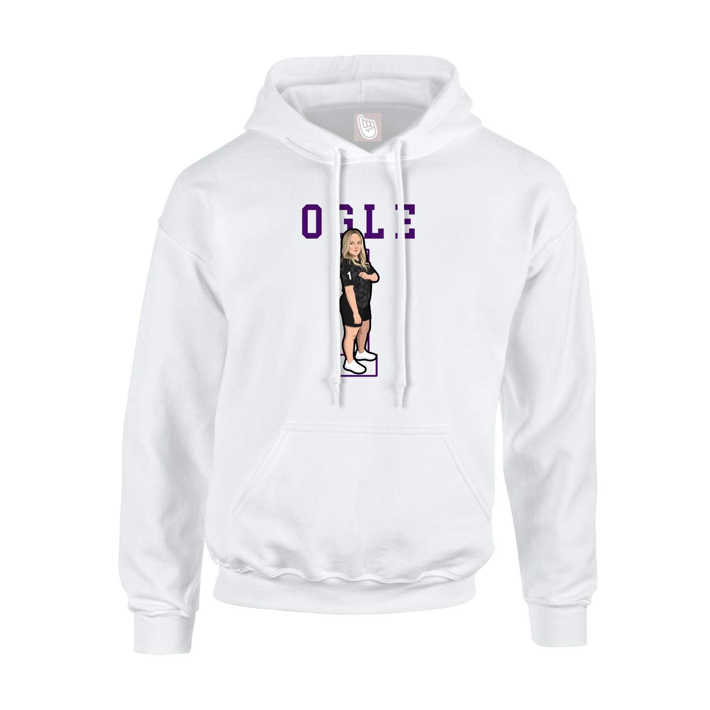 Youth Hoodie — Shirsey in White