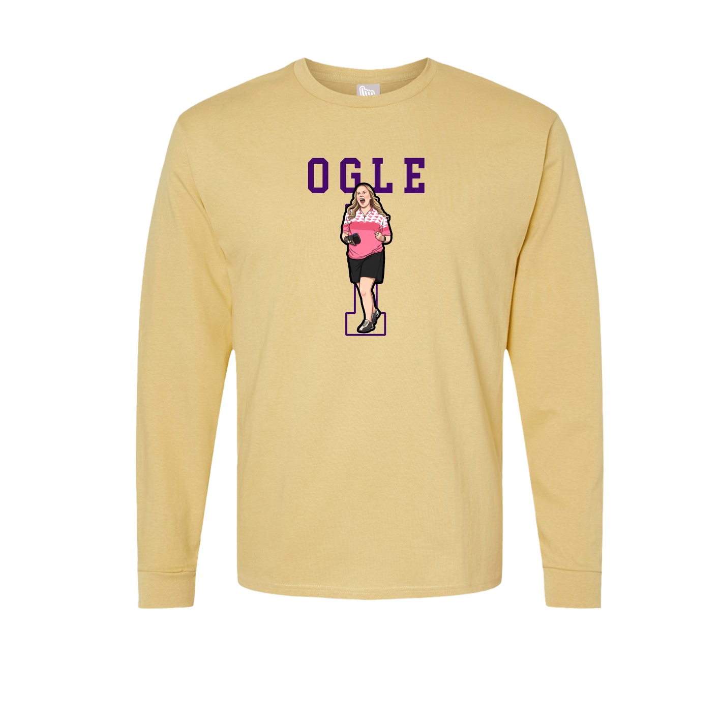 Long Sleeve Tee — Shirsey in Vegas Gold
