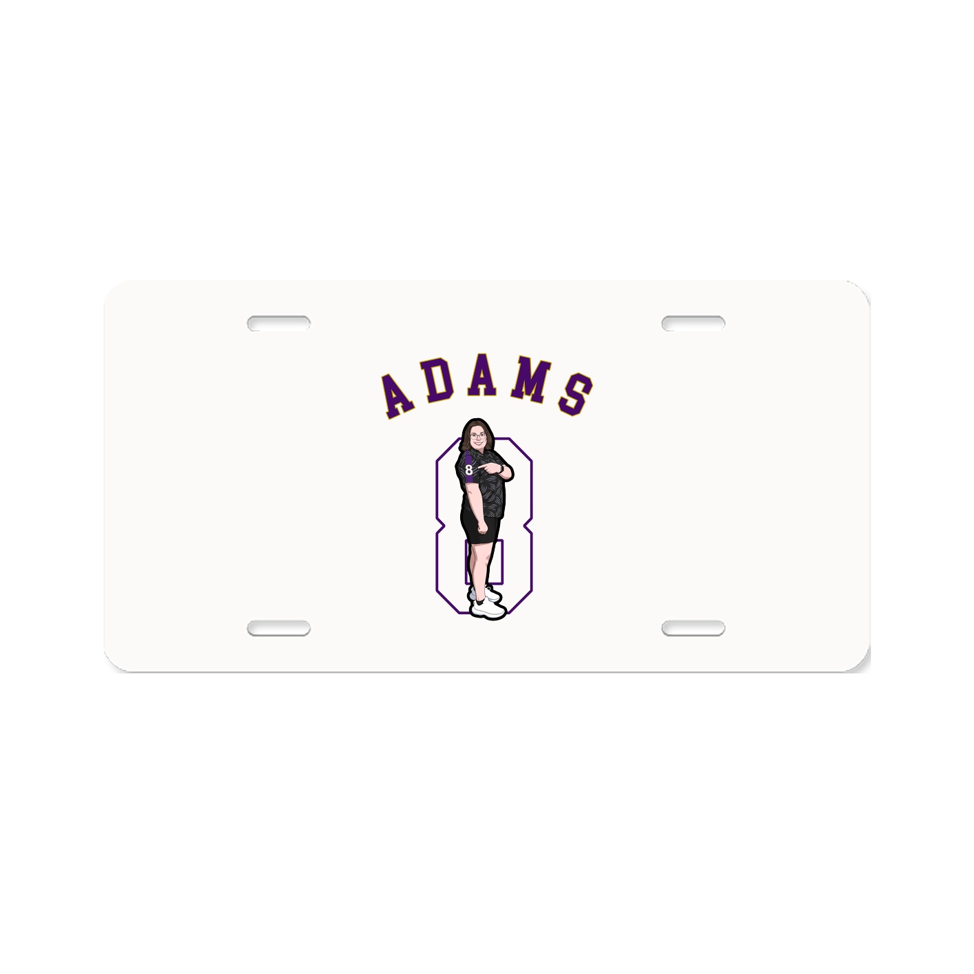 License Plate — Shirsey Arch in Classic