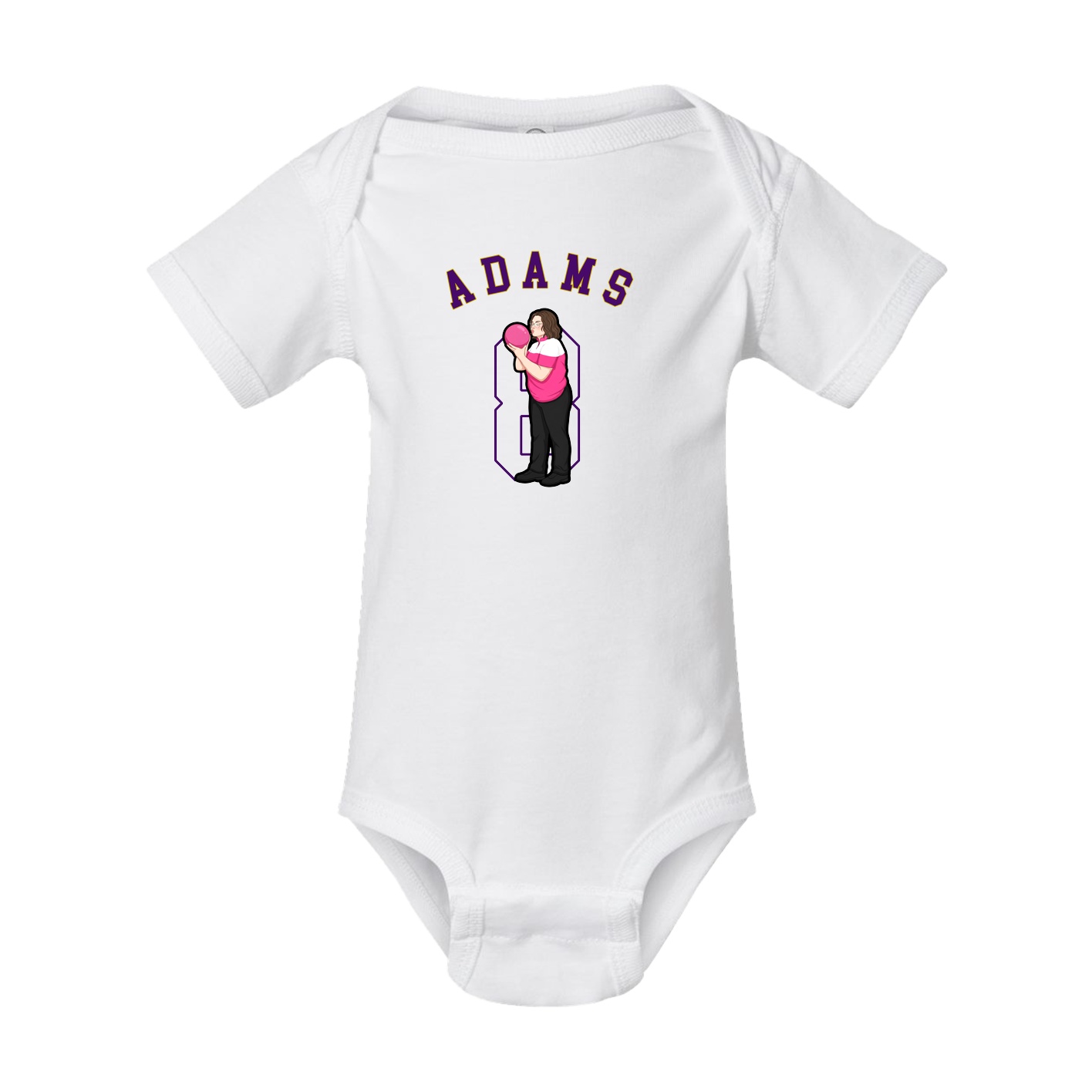 Baby Onesie — Shirsey Arch in White