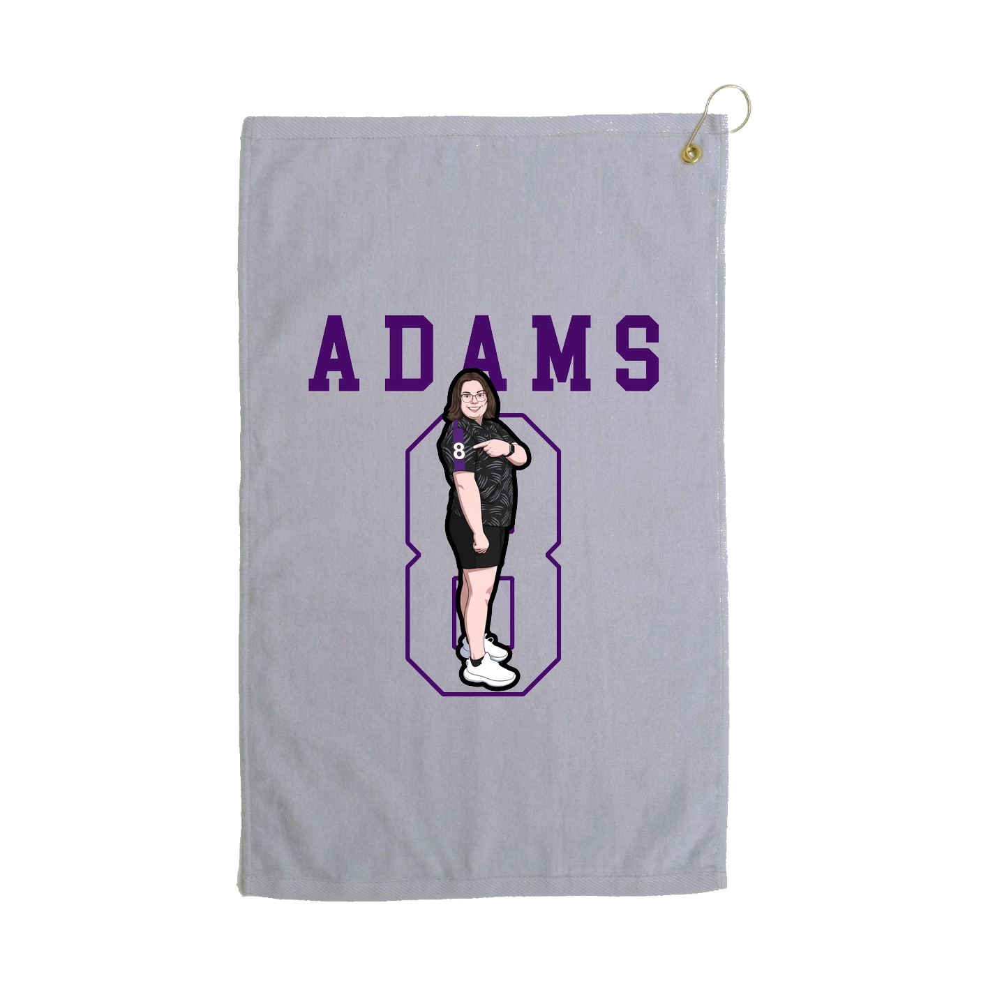 Terry Velour Golf Towel