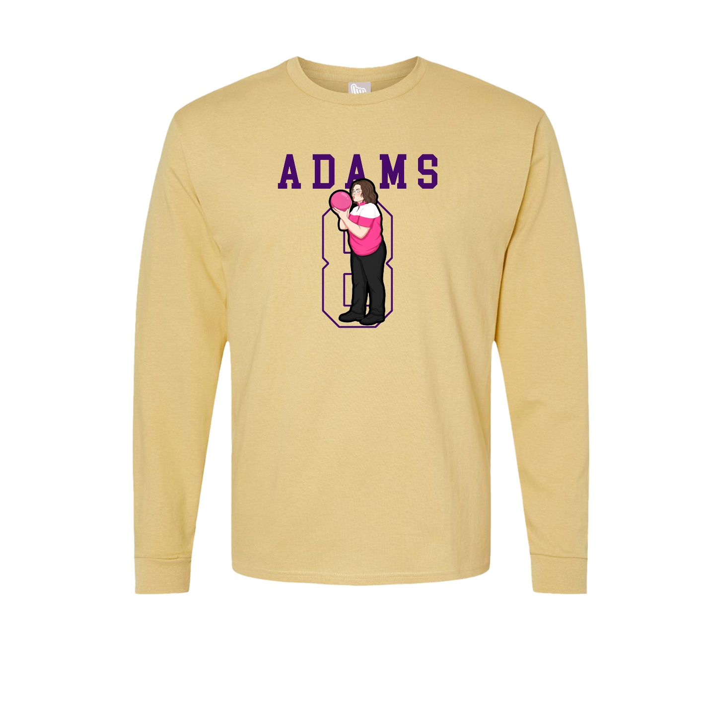 Long Sleeve Tee — Shirsey in Vegas Gold