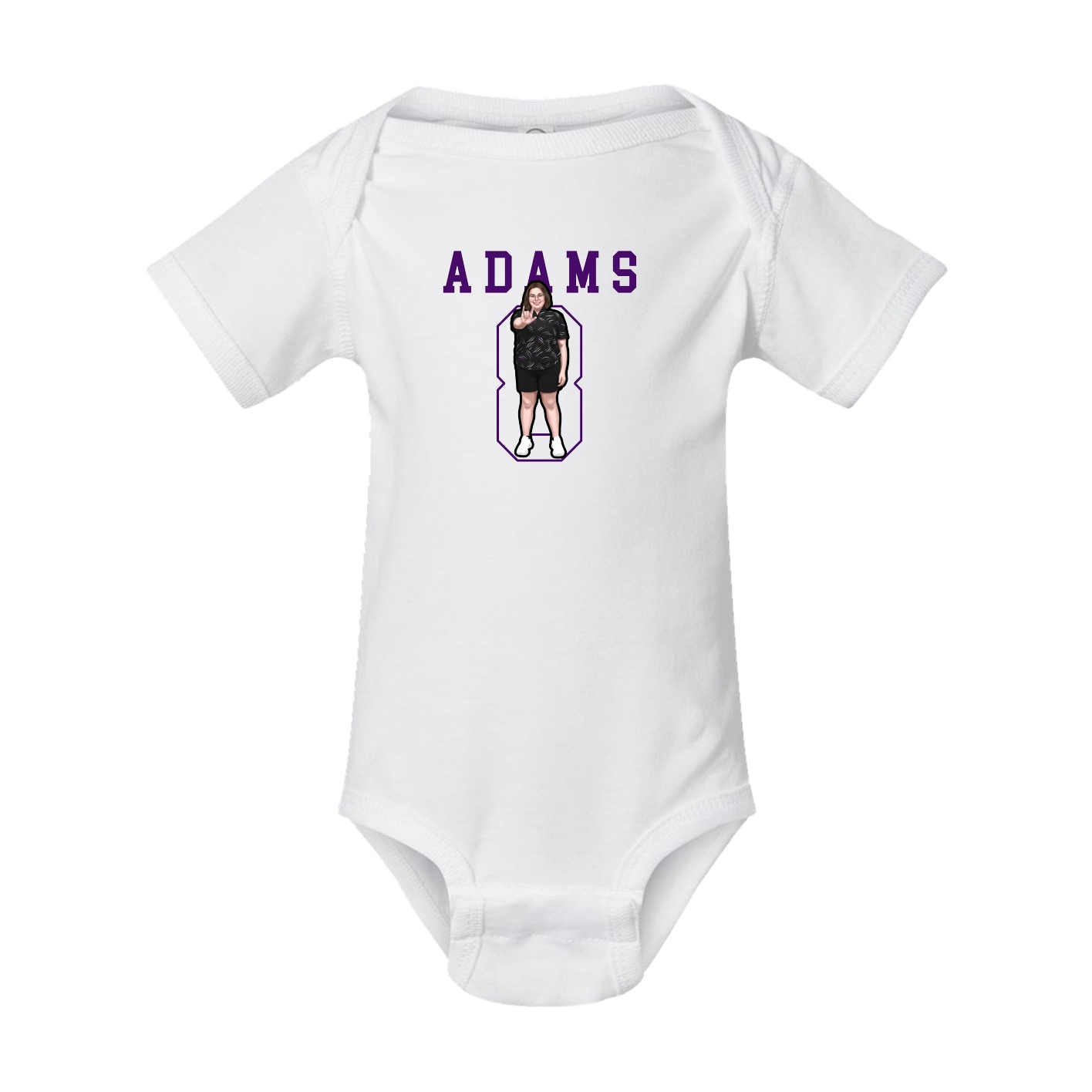 Baby Onesie — Shirsey in White