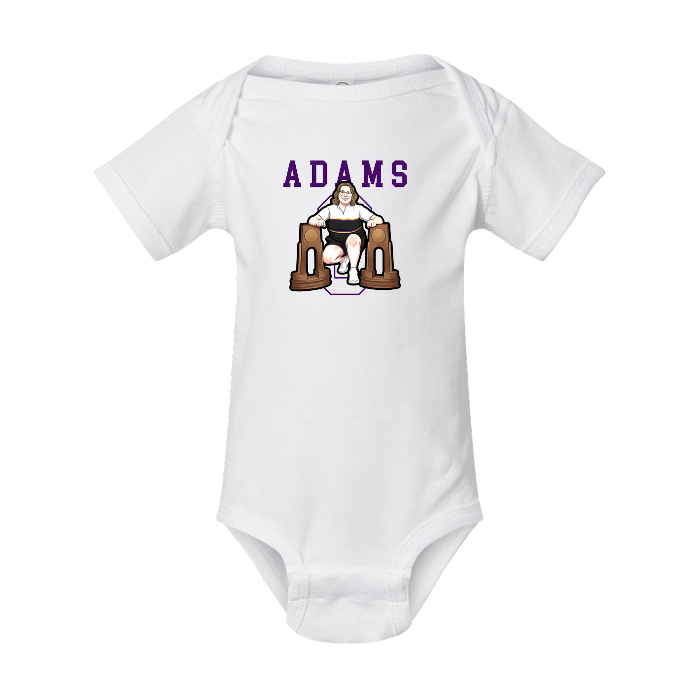 Baby Onesie — Shirsey in White