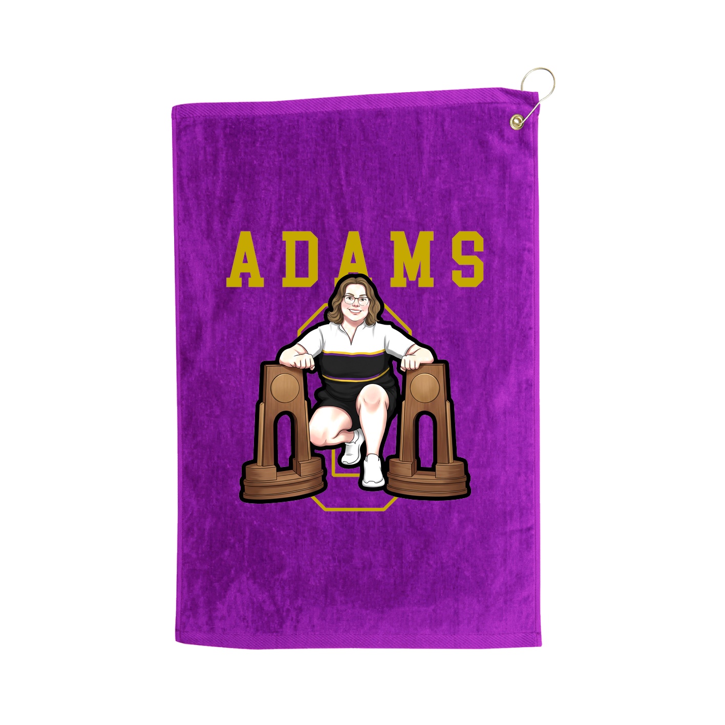 Golf Towel — Shirsey in Purple
