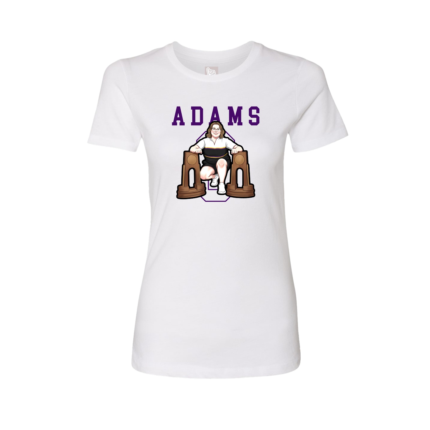 Fitted Women's Tee — Shirsey in White
