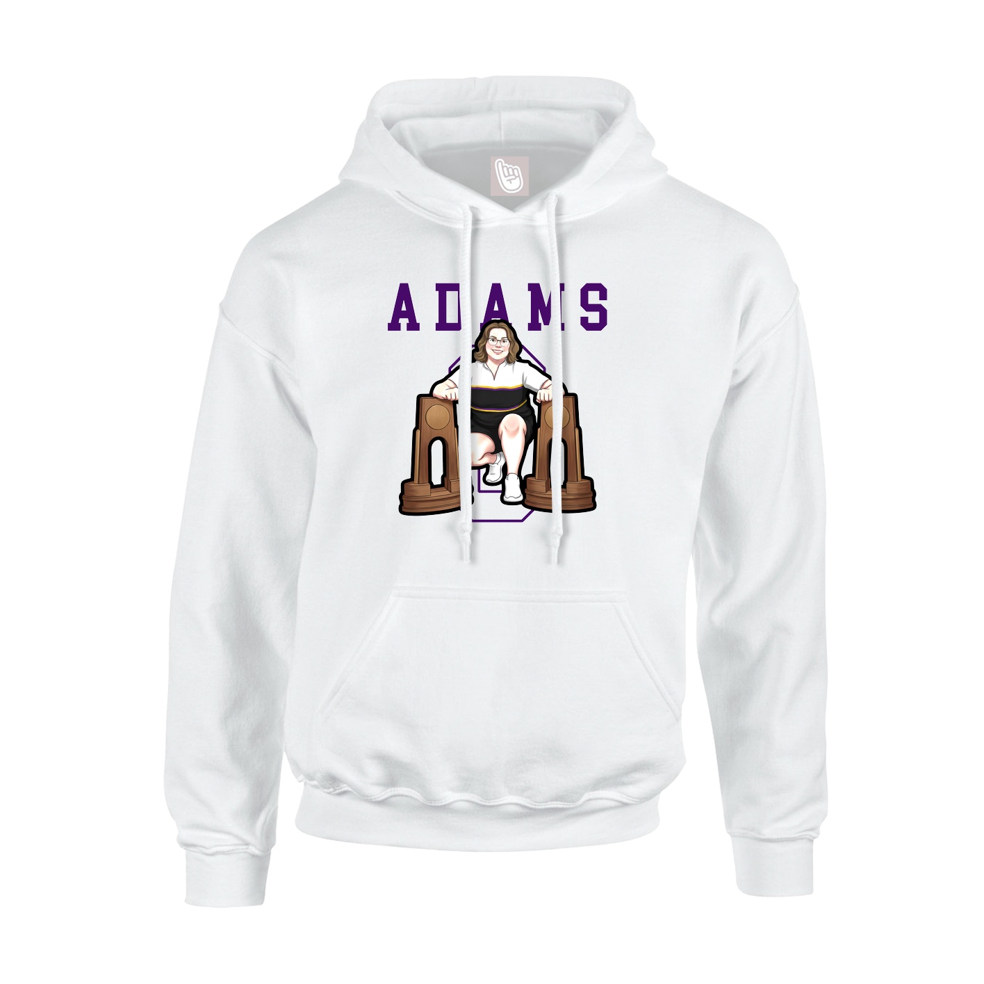 Youth Hoodie — Shirsey in White