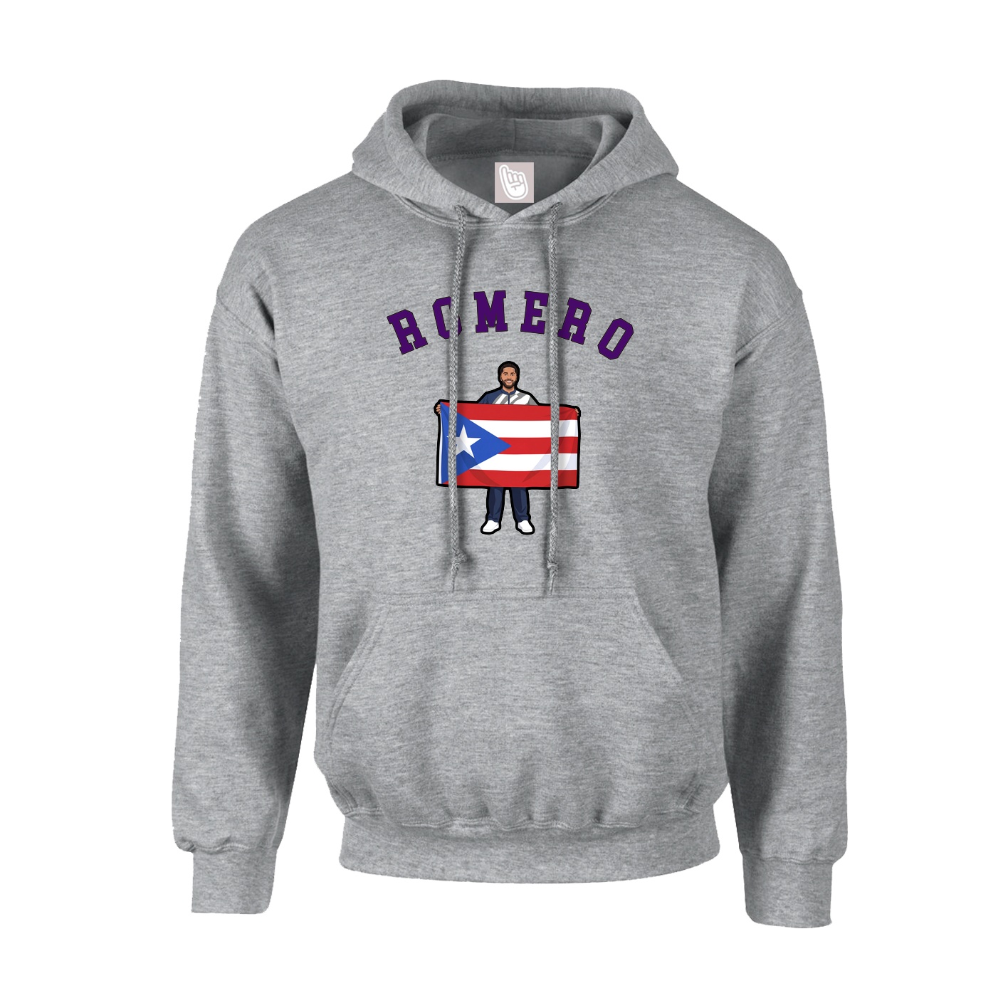 Youth Hoodie — Shirsey Arch in Grey