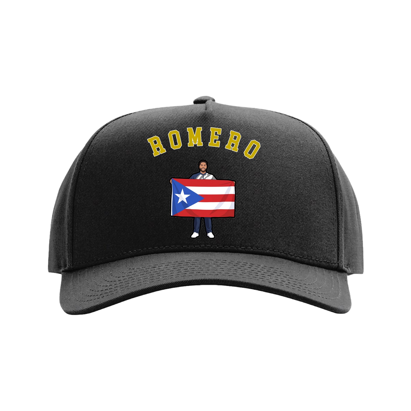 Full Fabric Five-Panel Champ Cap