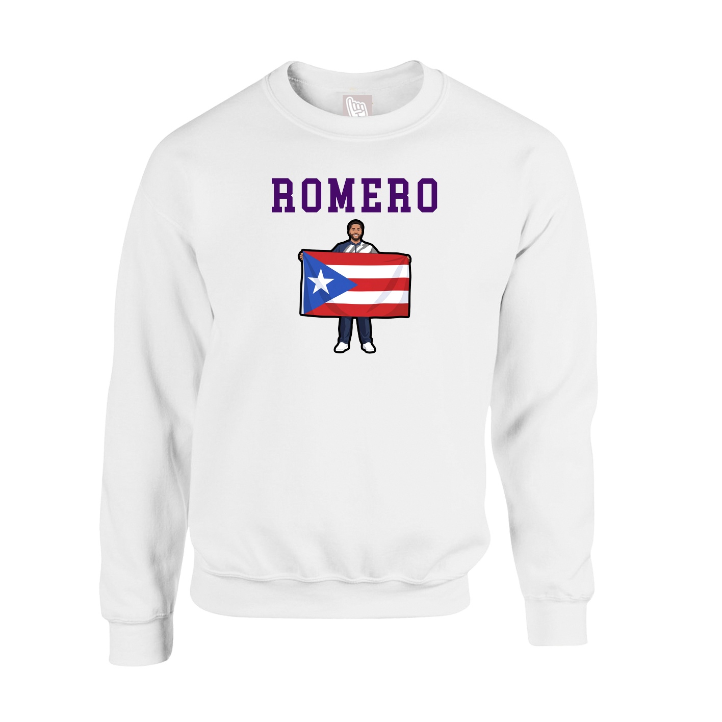 Fleece Crew — Shirsey in White