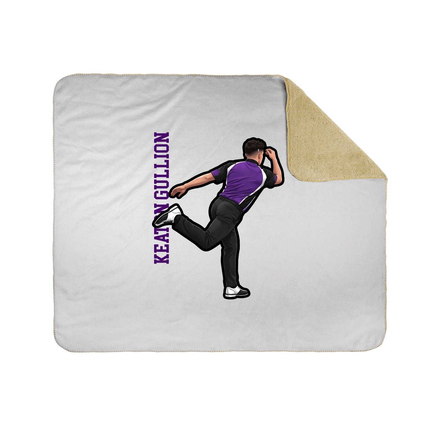 50x60 Sherpa Lined Throw Blanket