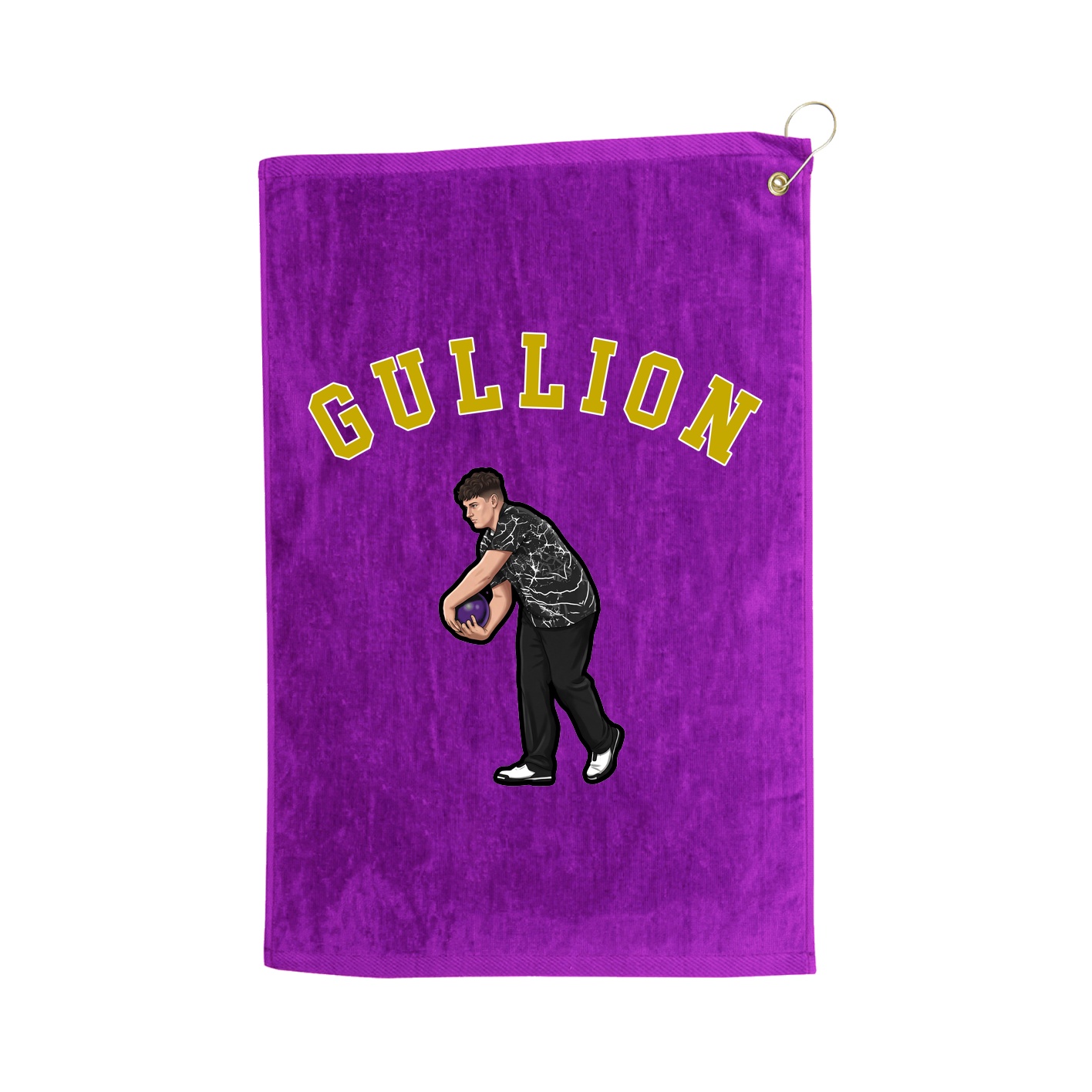 Golf Towel — Shirsey Arch in Purple