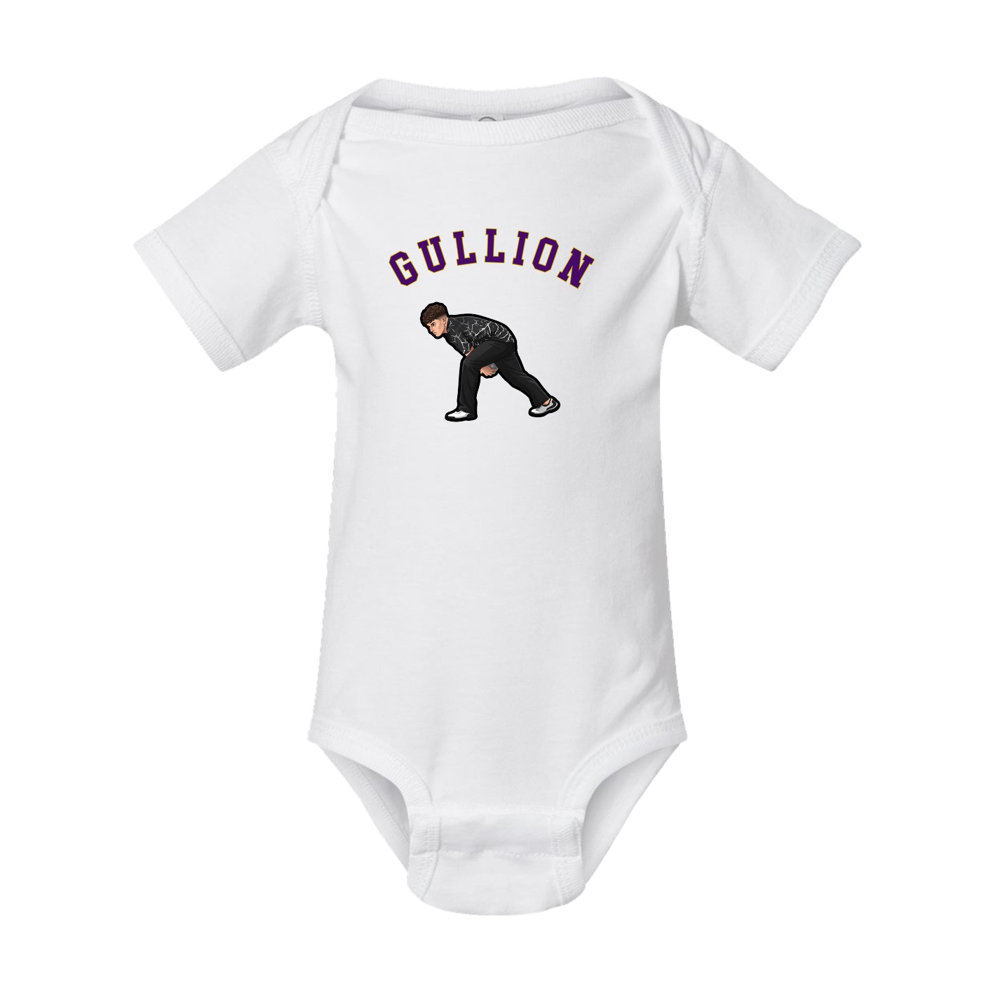 Baby Onesie — Shirsey Arch in White