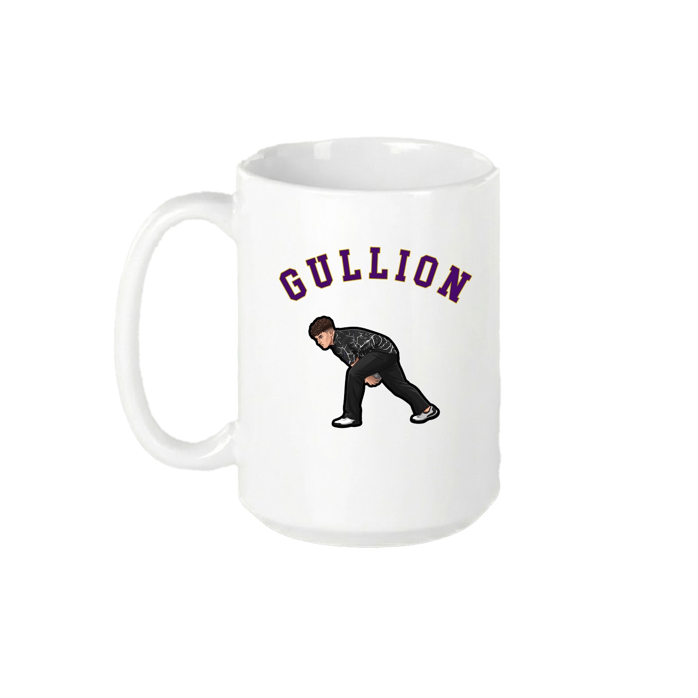 15oz Coffee Mug — Shirsey Arch in White