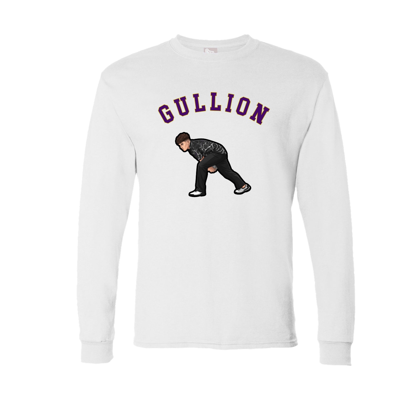 Long Sleeve Tee — Shirsey Arch in White