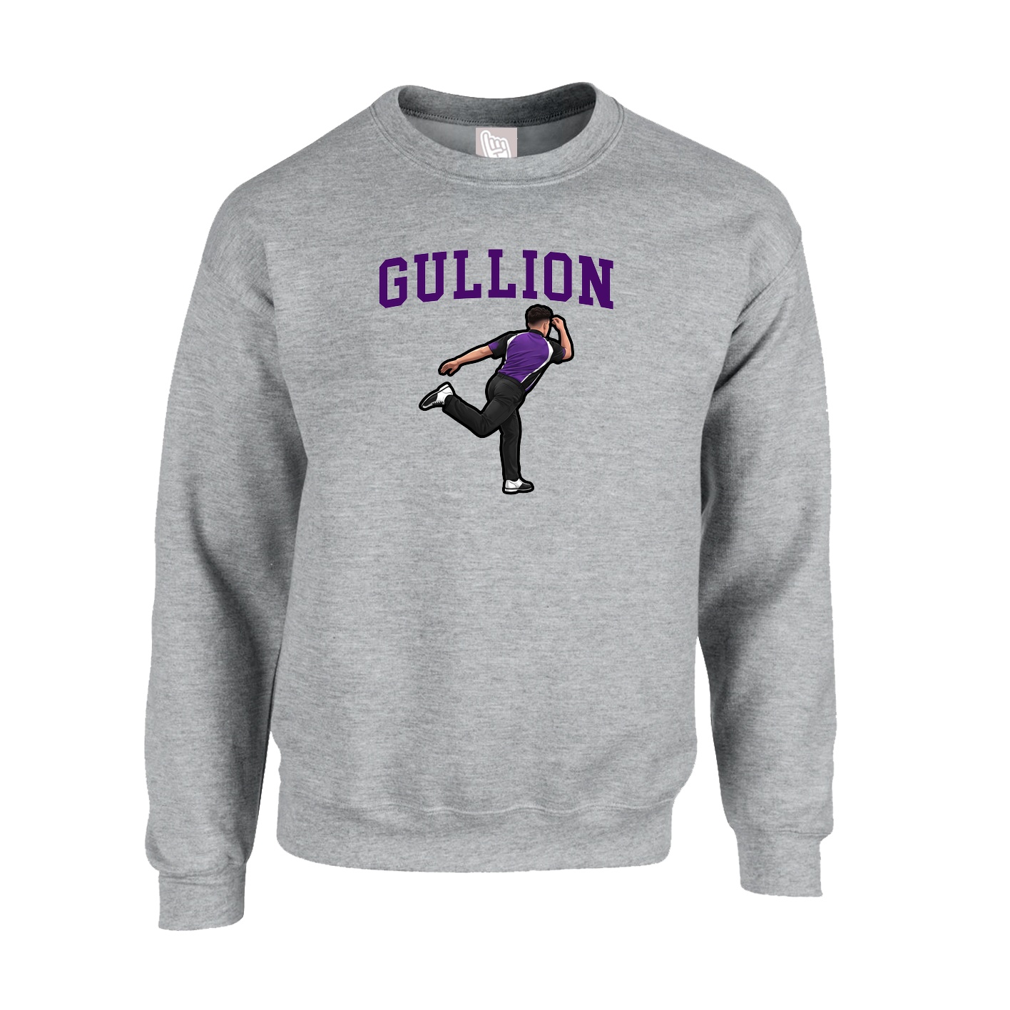 Fleece Crew — Shirsey in Grey
