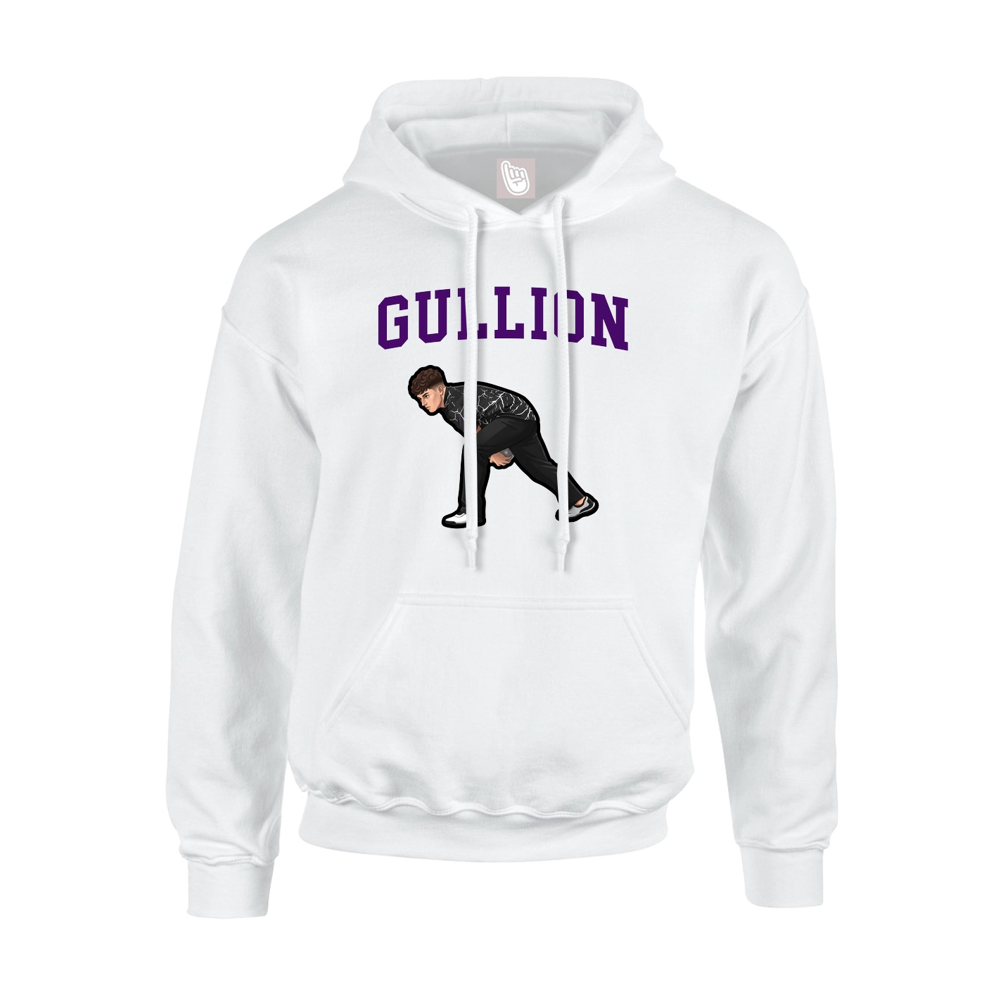 Hoodie — Shirsey in White