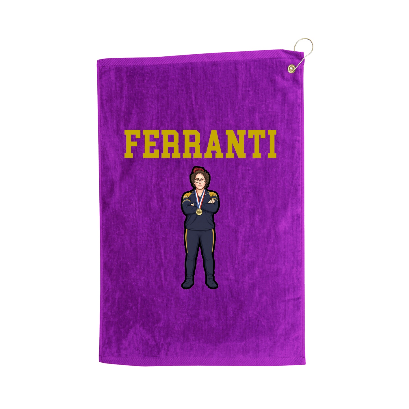 Golf Towel — Shirsey in Purple