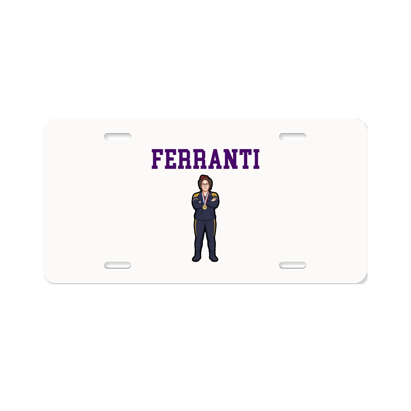 License Plate — Shirsey in Classic
