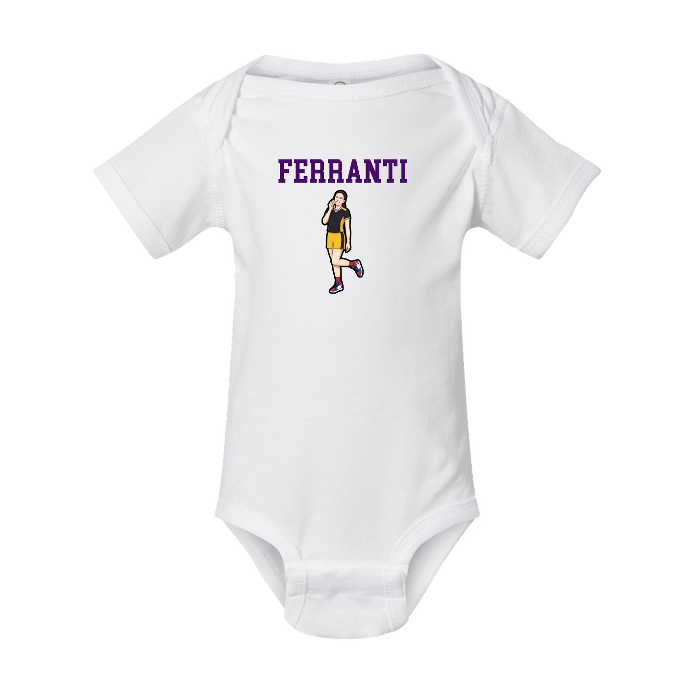 Baby Onesie — Shirsey in White