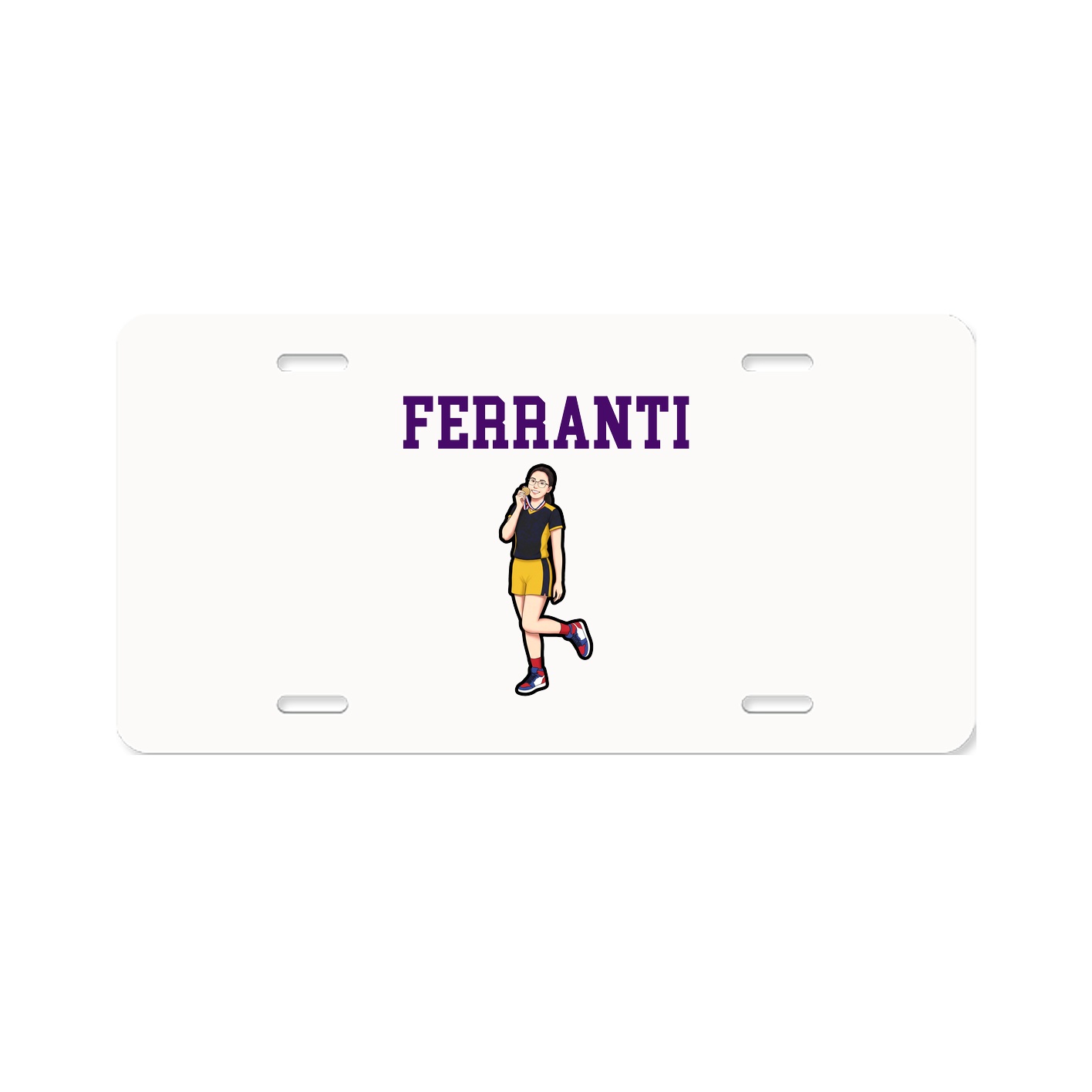 License Plate — Shirsey in Classic