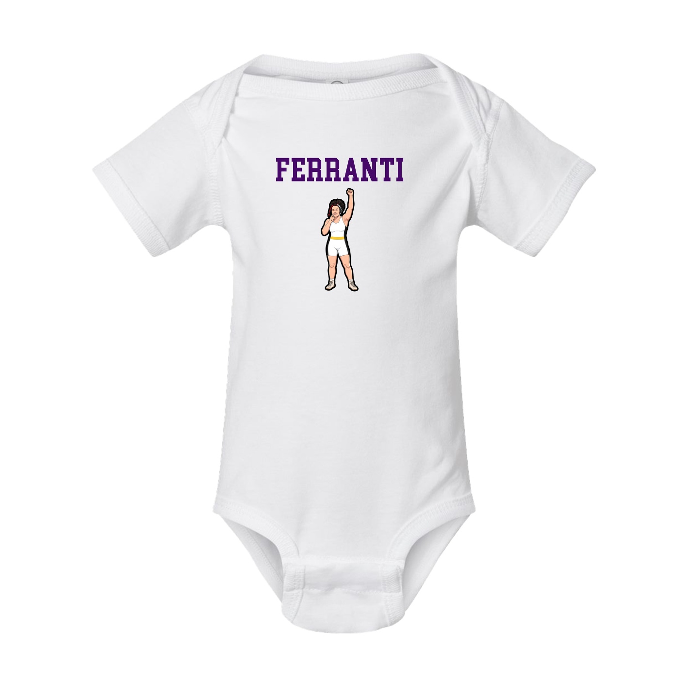 Baby Onesie — Shirsey in White
