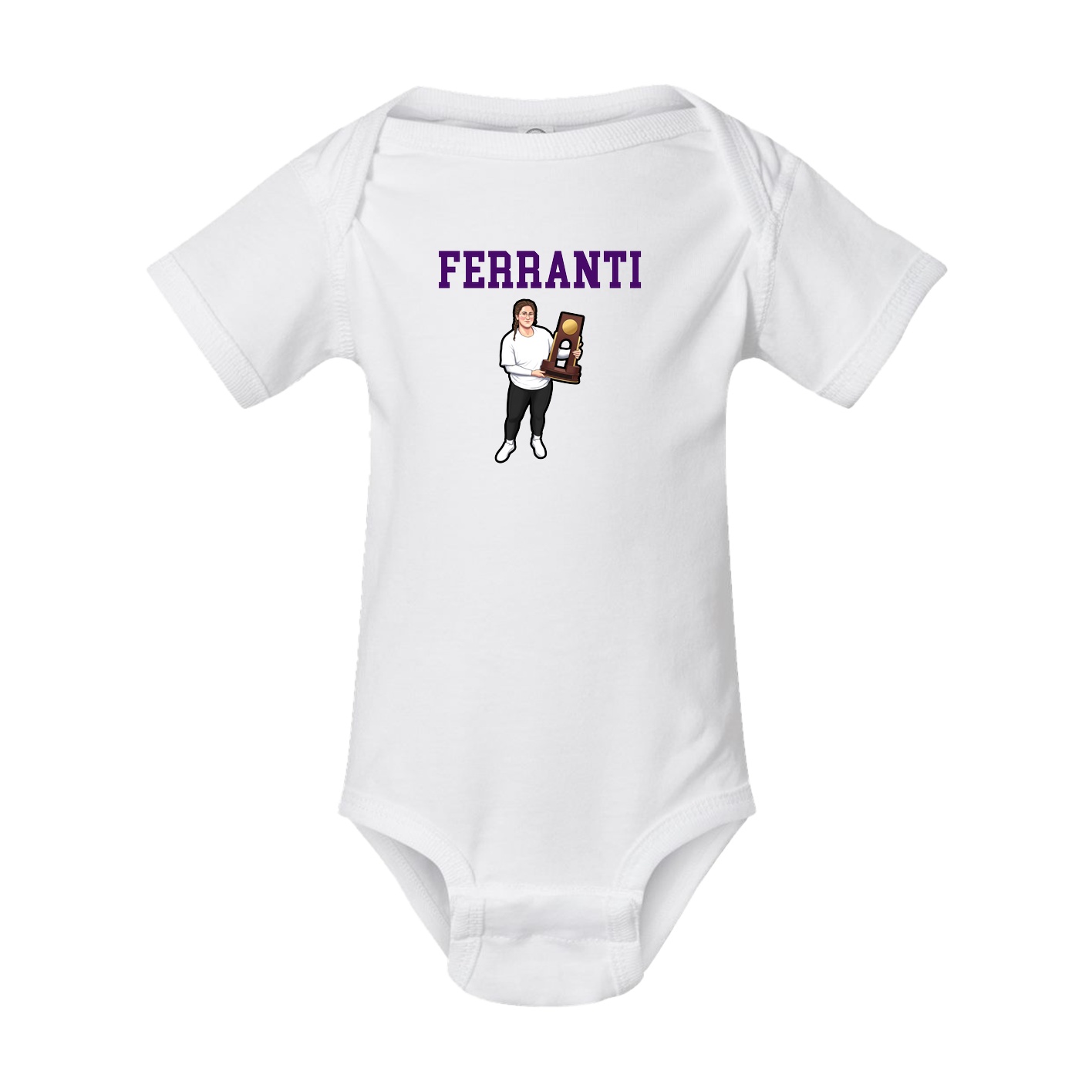 Baby Onesie — Shirsey in White
