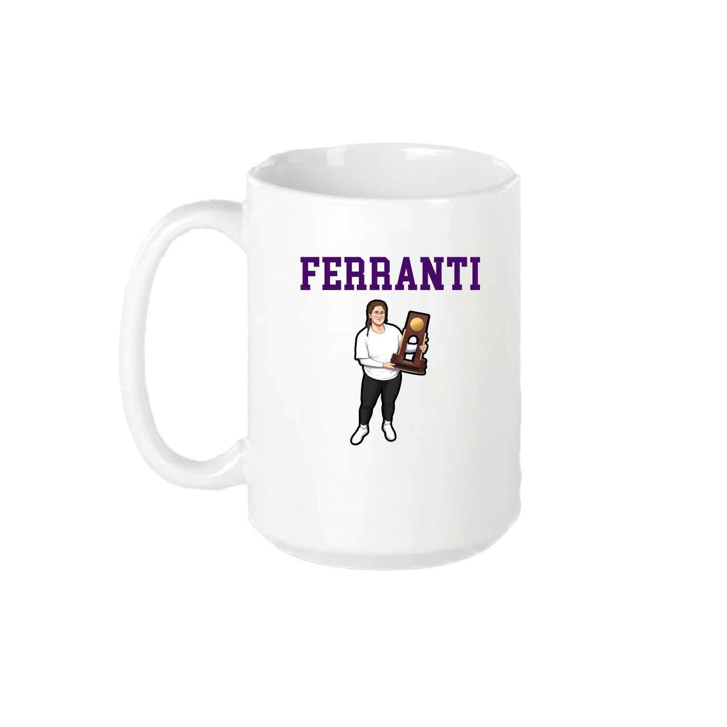 15oz Coffee Mug — Shirsey in White