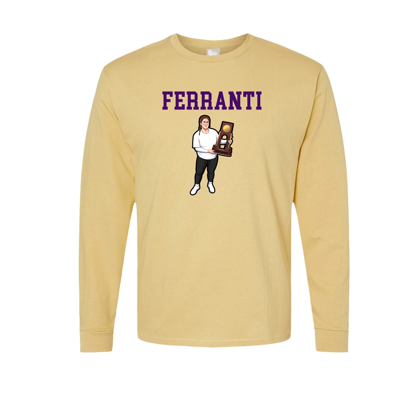 Long Sleeve Tee — Shirsey in Vegas Gold