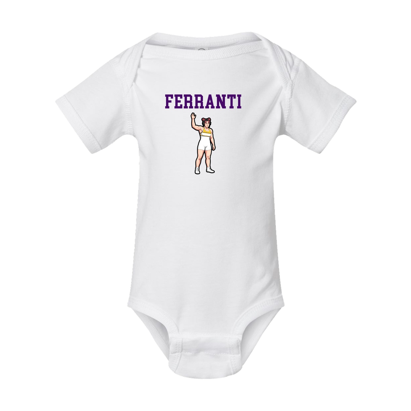 Baby Onesie — Shirsey in White