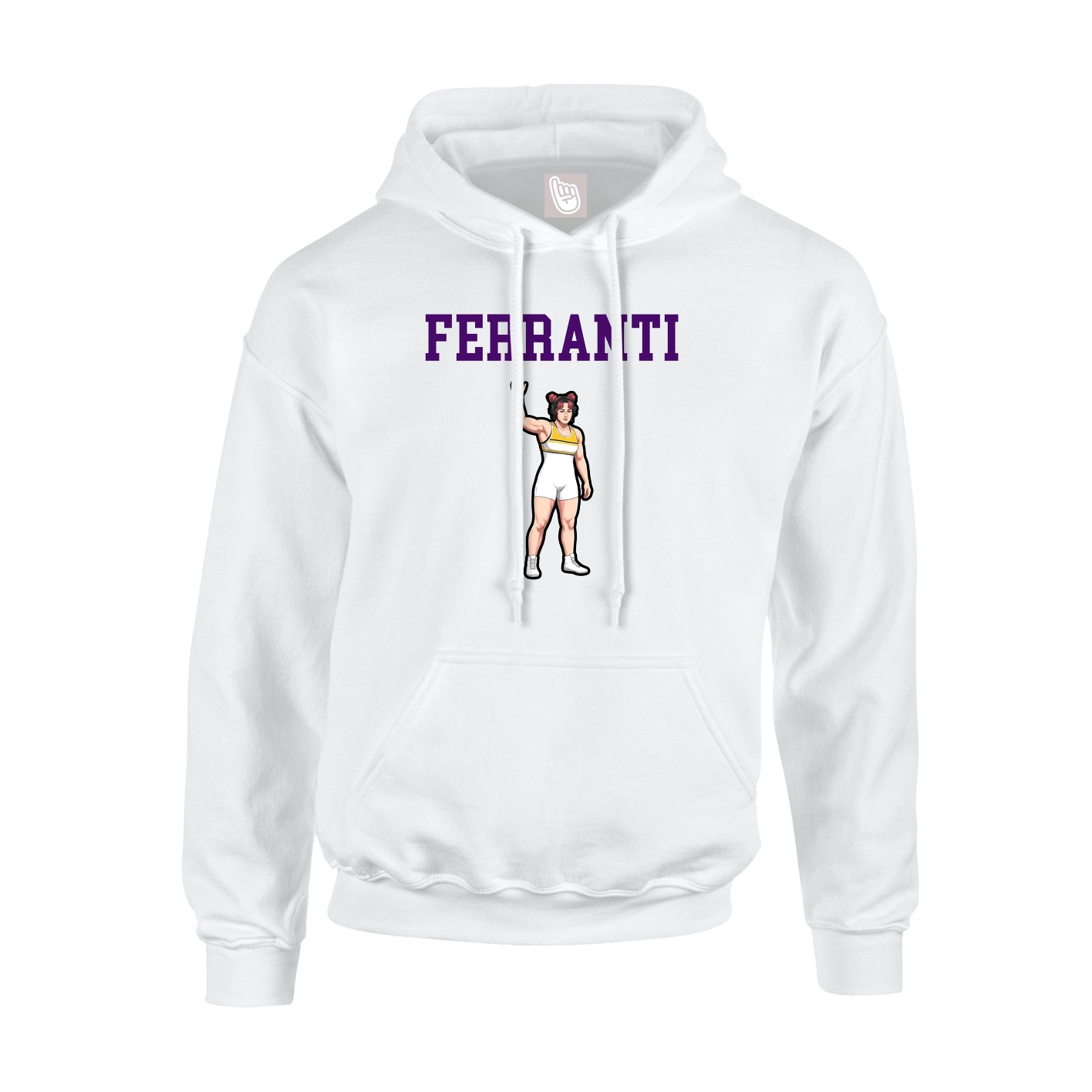 Youth Hoodie — Shirsey in White