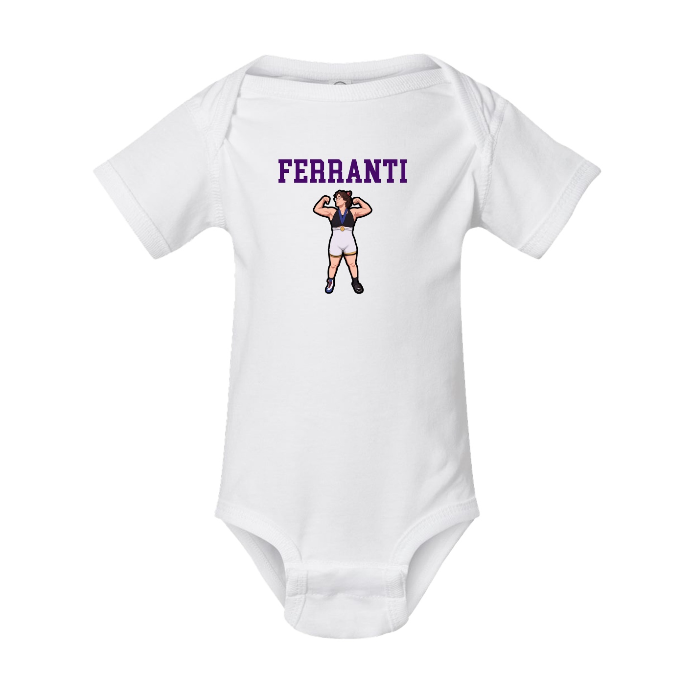 Baby Onesie — Shirsey in White
