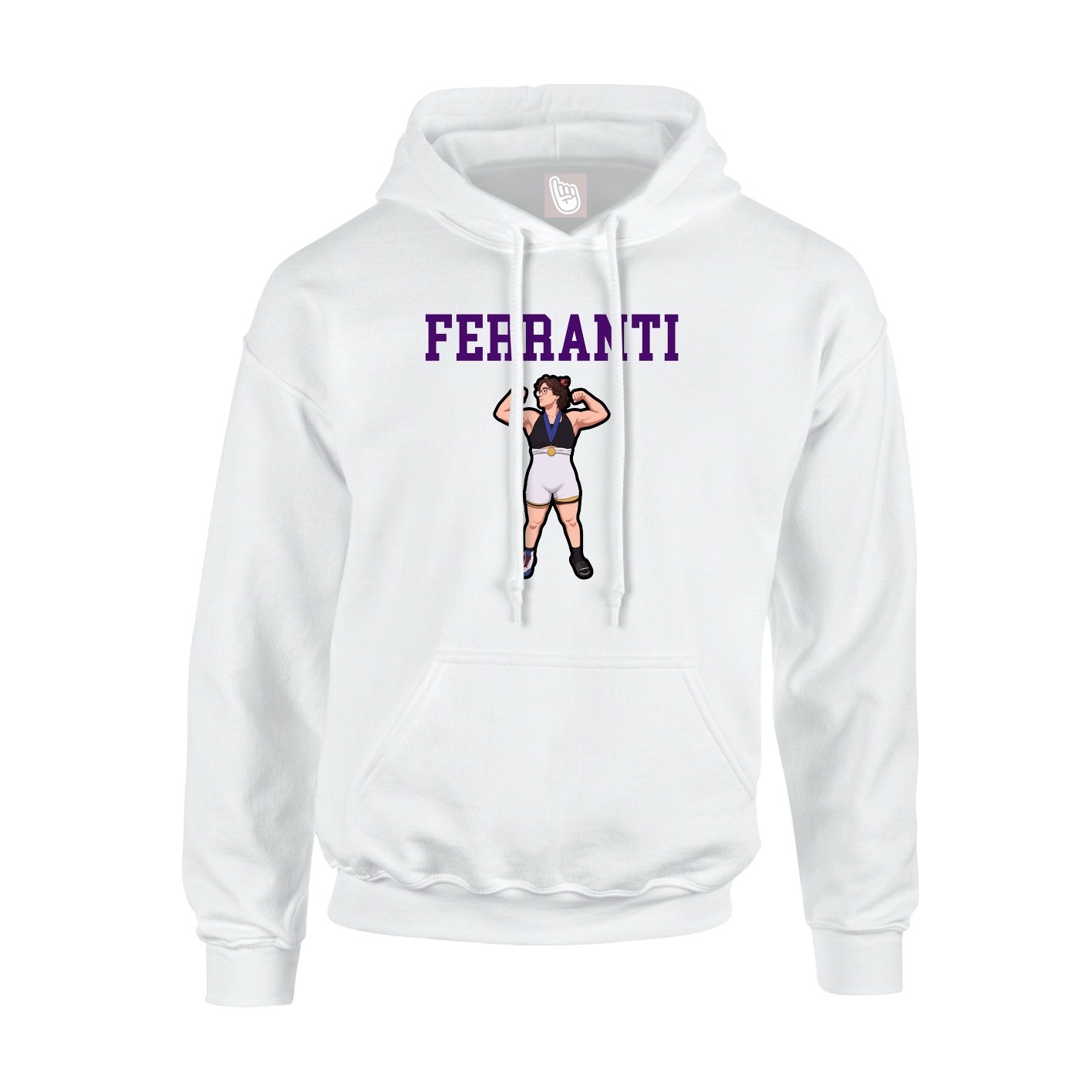 Youth Hoodie — Shirsey in White