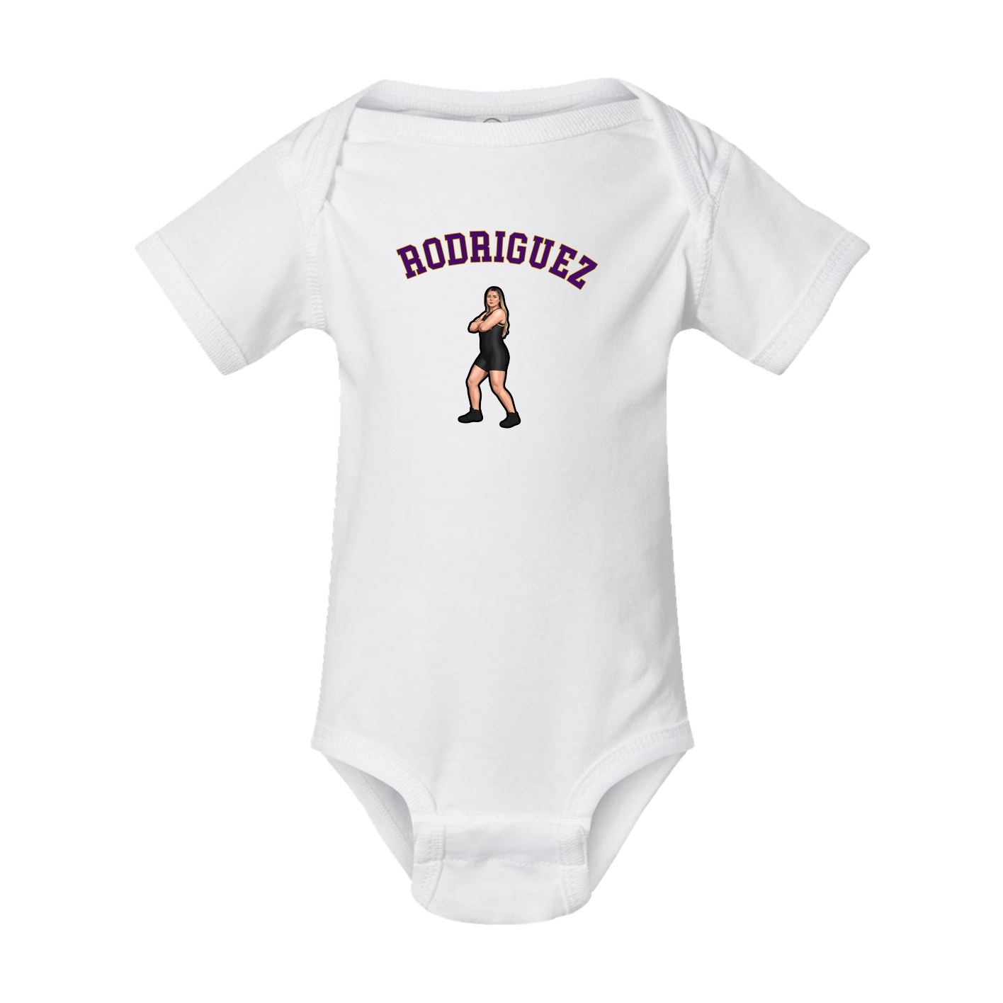 Baby Onesie — Shirsey Arch in White