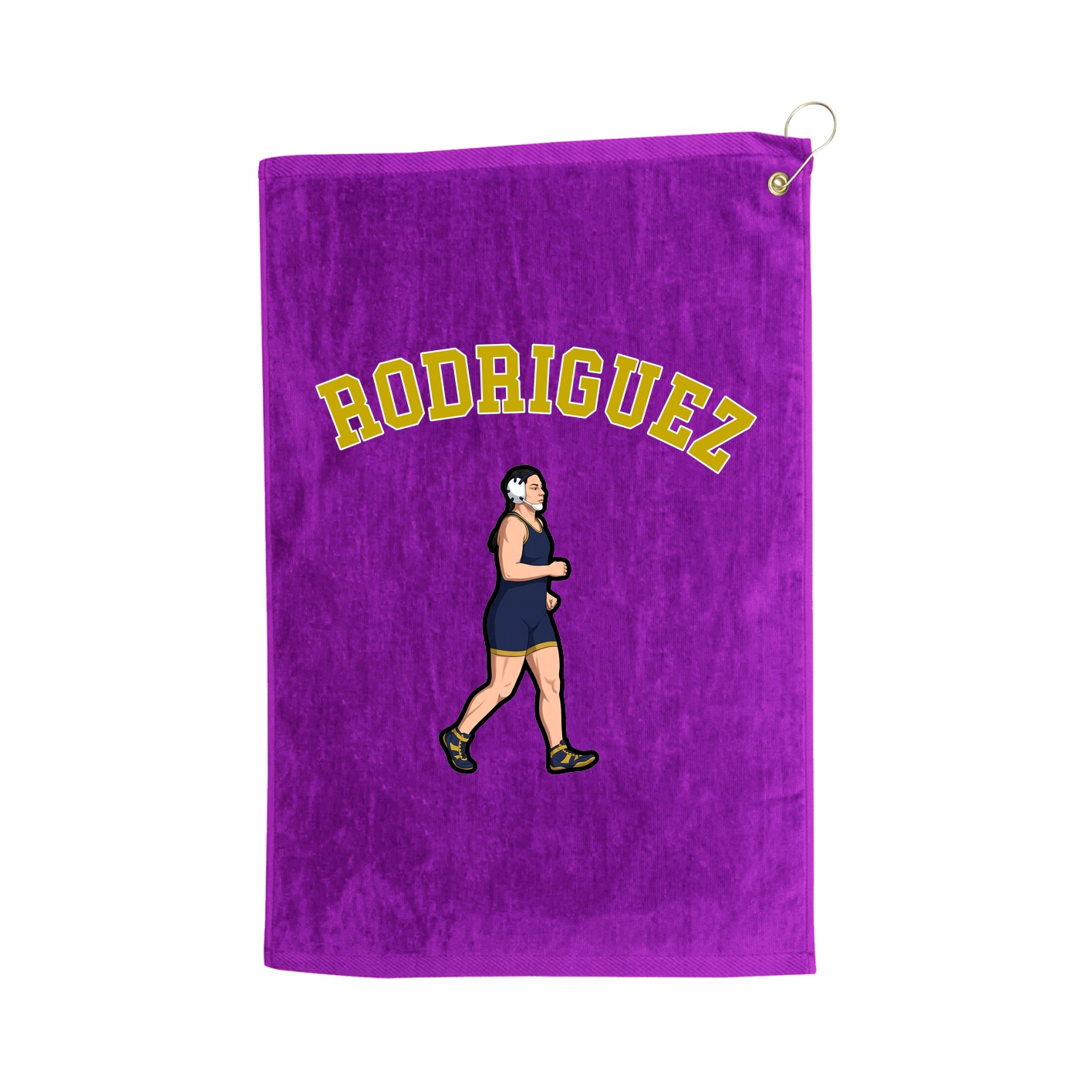 Golf Towel — Shirsey Arch in Purple