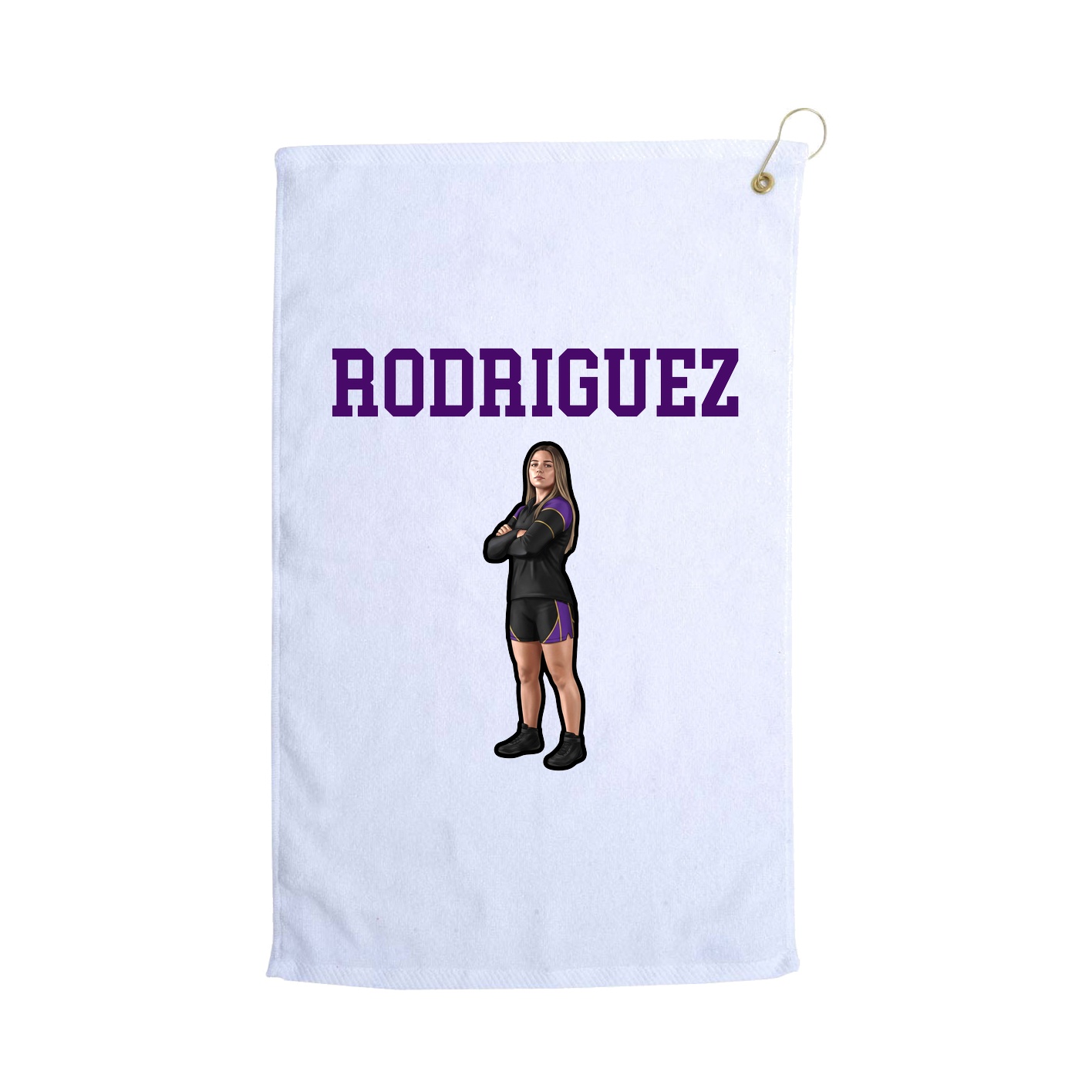 Golf Towel — Shirsey in White