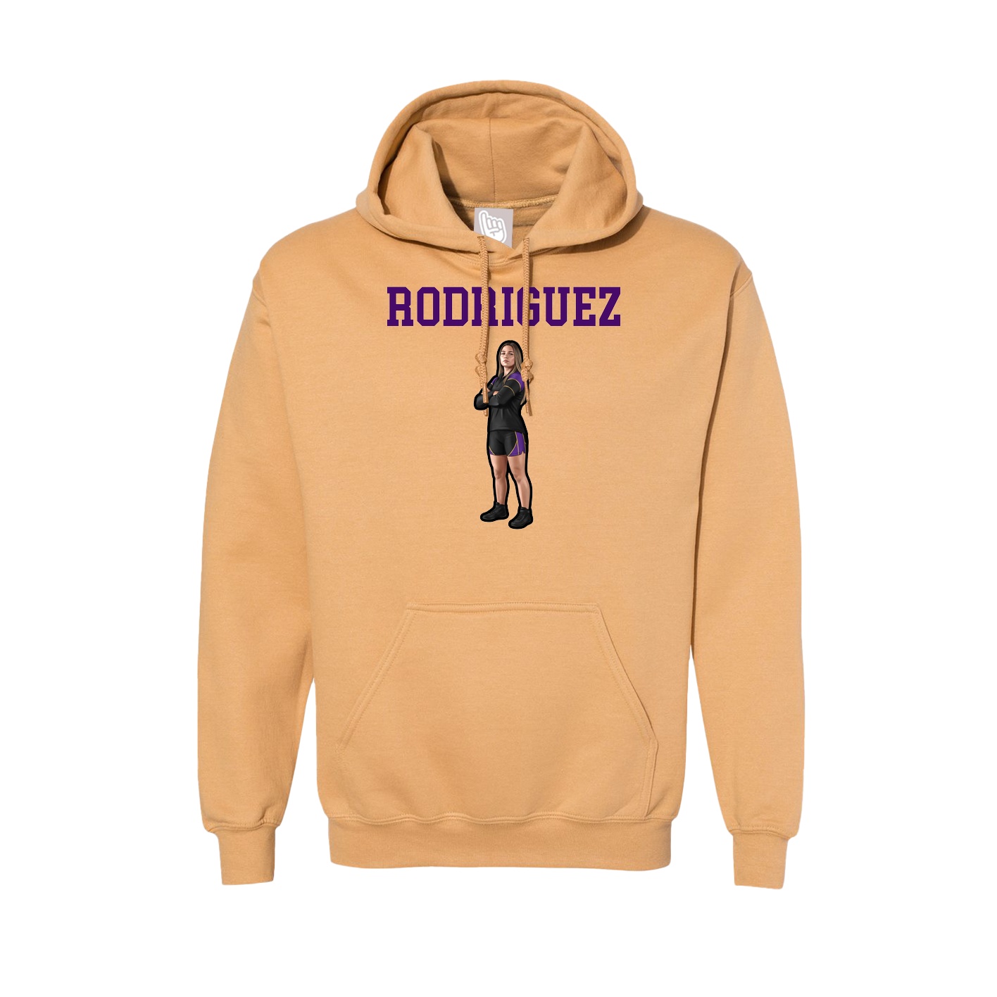 Hoodie — Shirsey in Vegas Gold