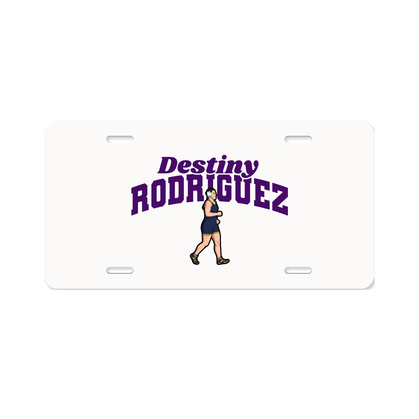 License Plate — Signature Arch in Classic