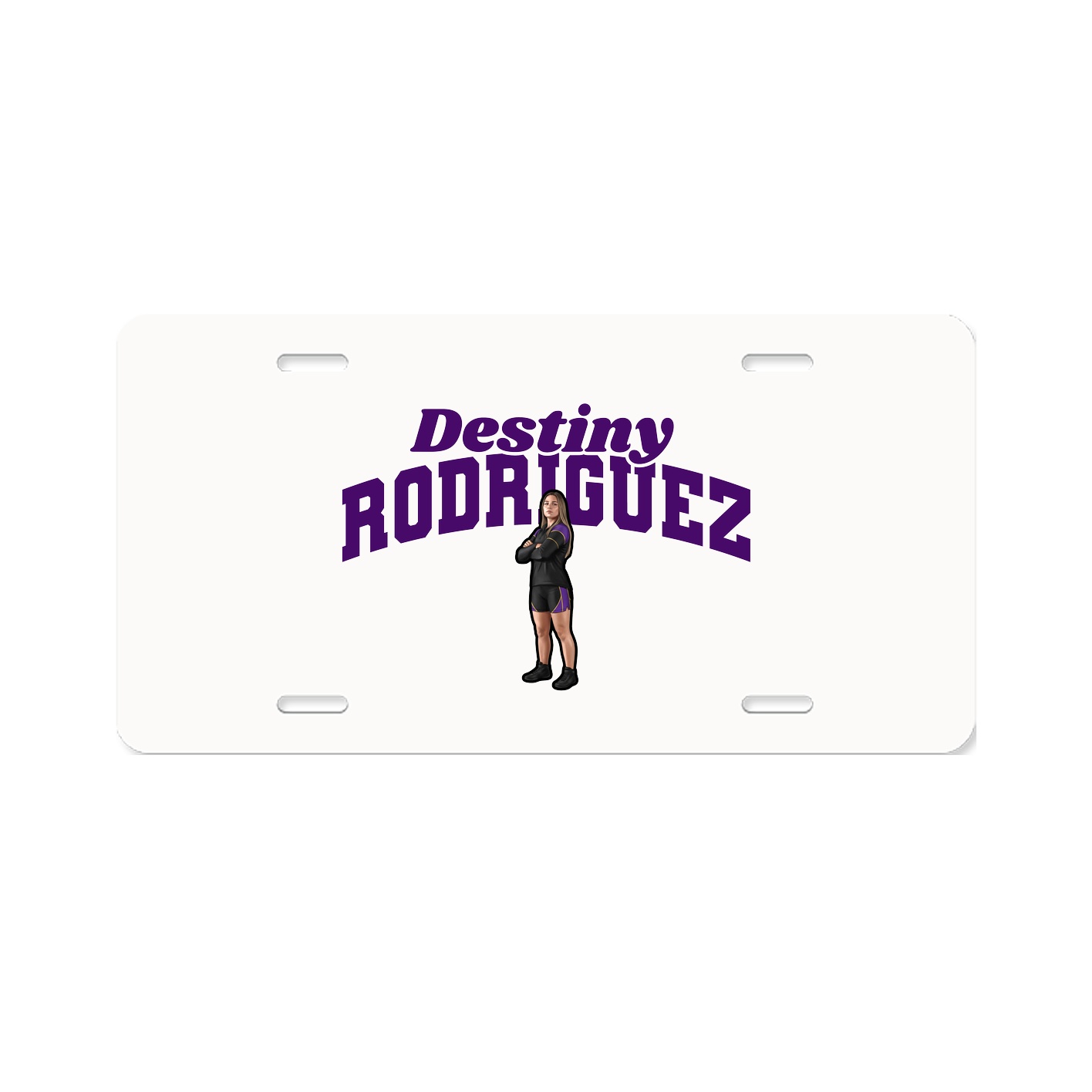 License Plate — Signature Arch in Classic