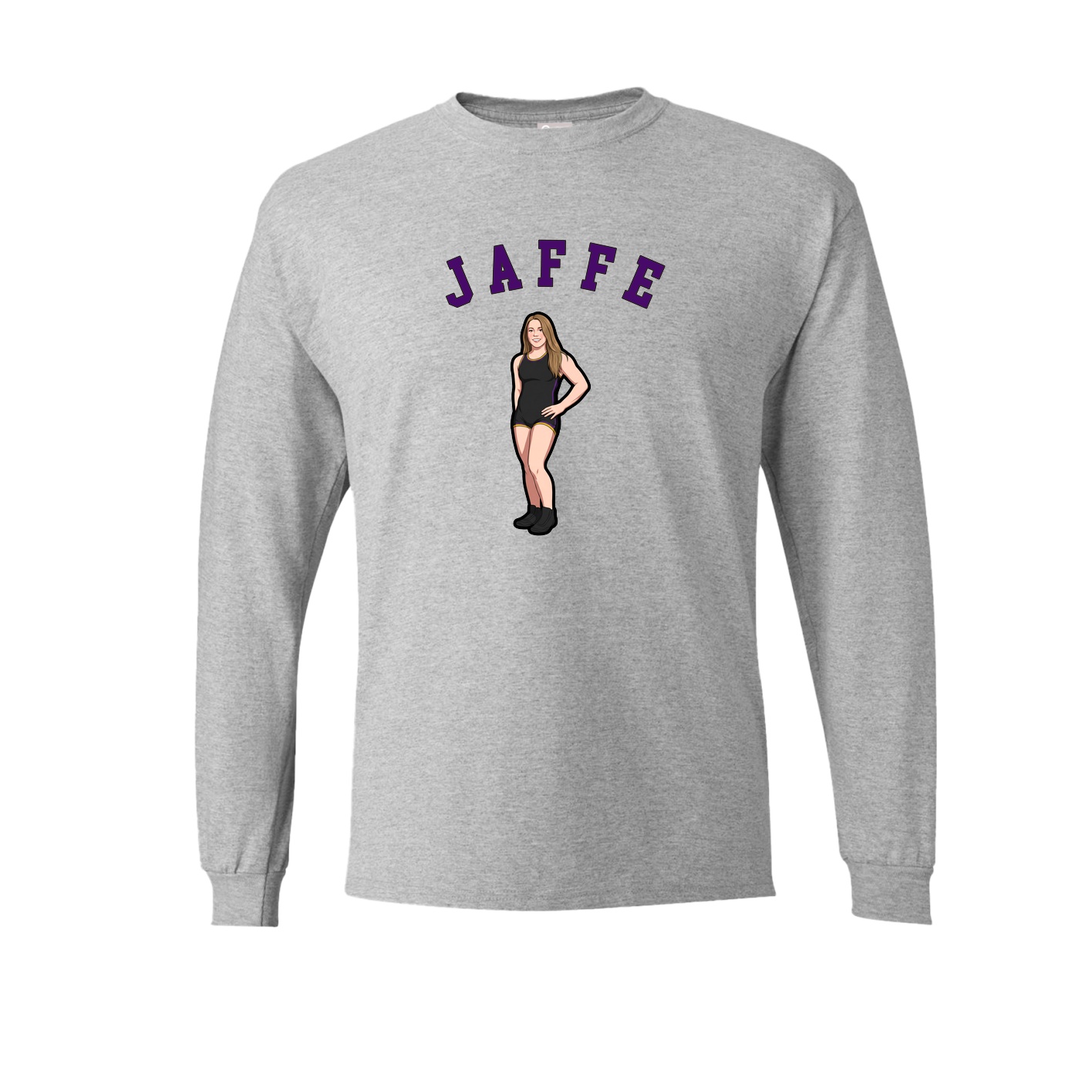 Long Sleeve Tee — Shirsey Arch in Grey