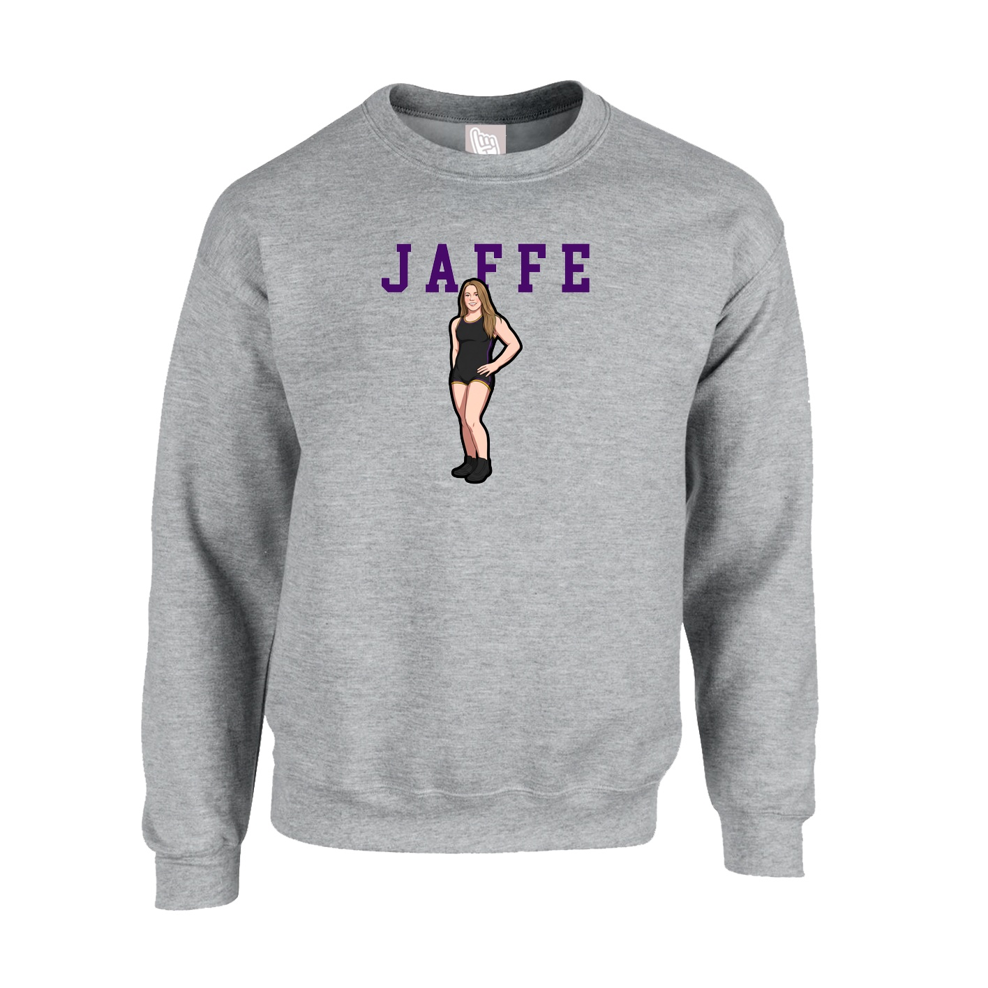 Fleece Crew — Shirsey in Grey