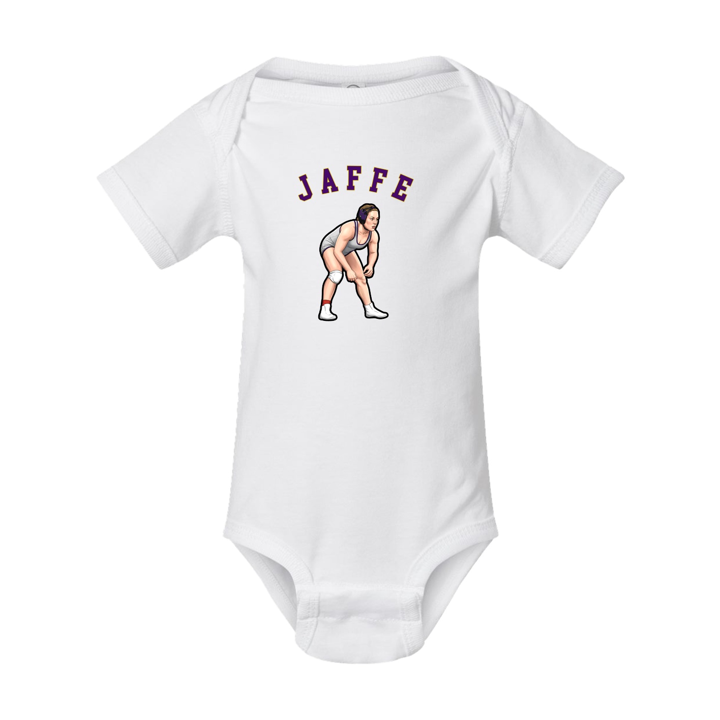 Baby Onesie — Shirsey Arch in White