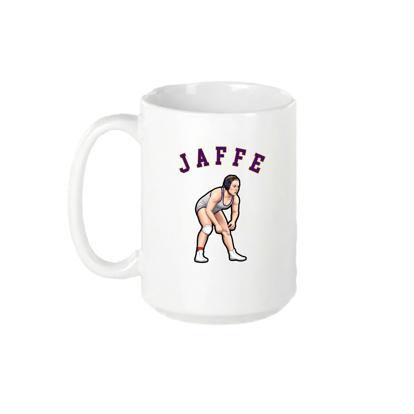 15oz Coffee Mug — Shirsey Arch in White